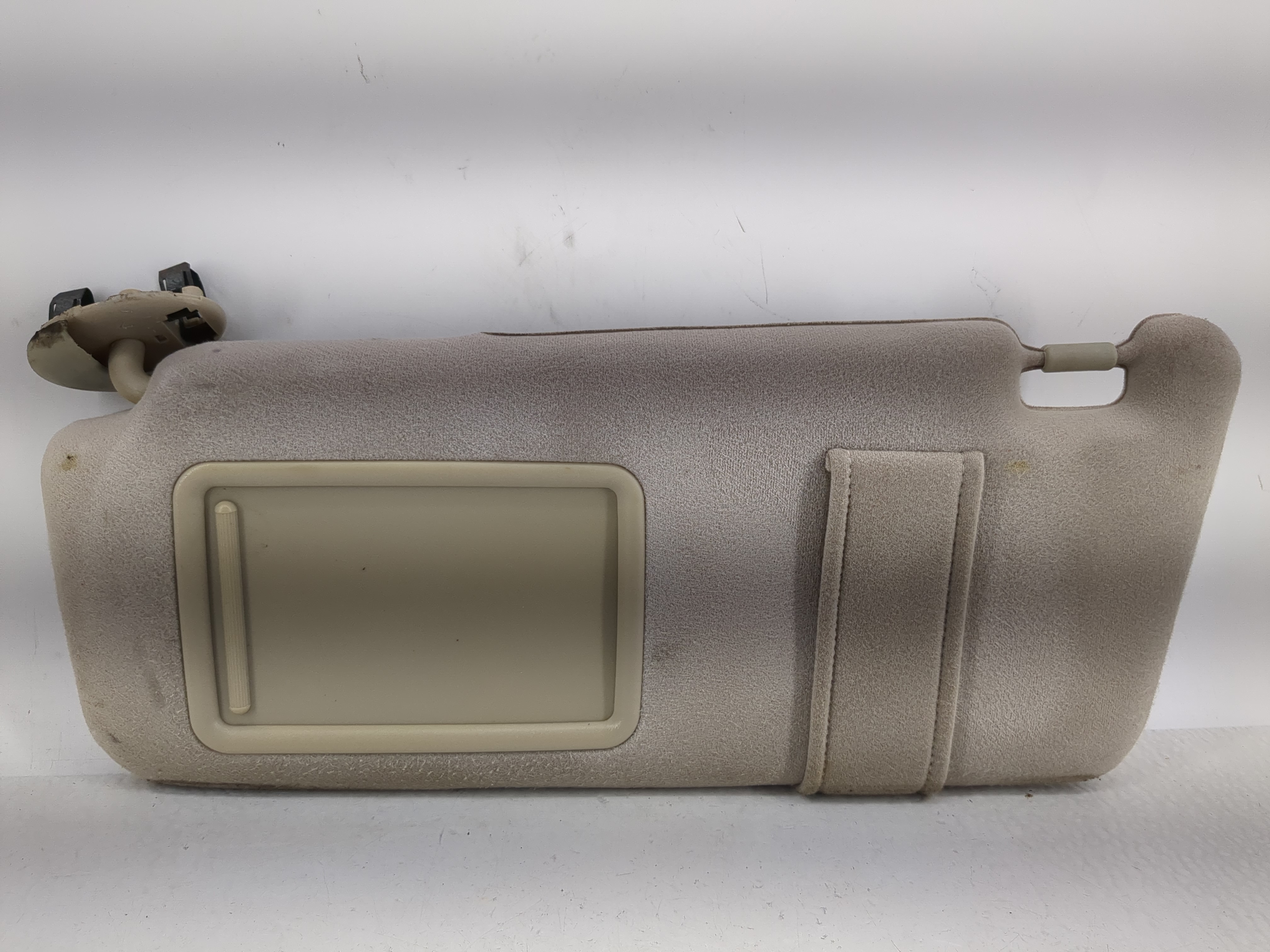 2007-2011 Toyota Camry Driver Sun Visor Mirror Left Sunvisor Beige 1214492 - Oemusedautoparts1.com