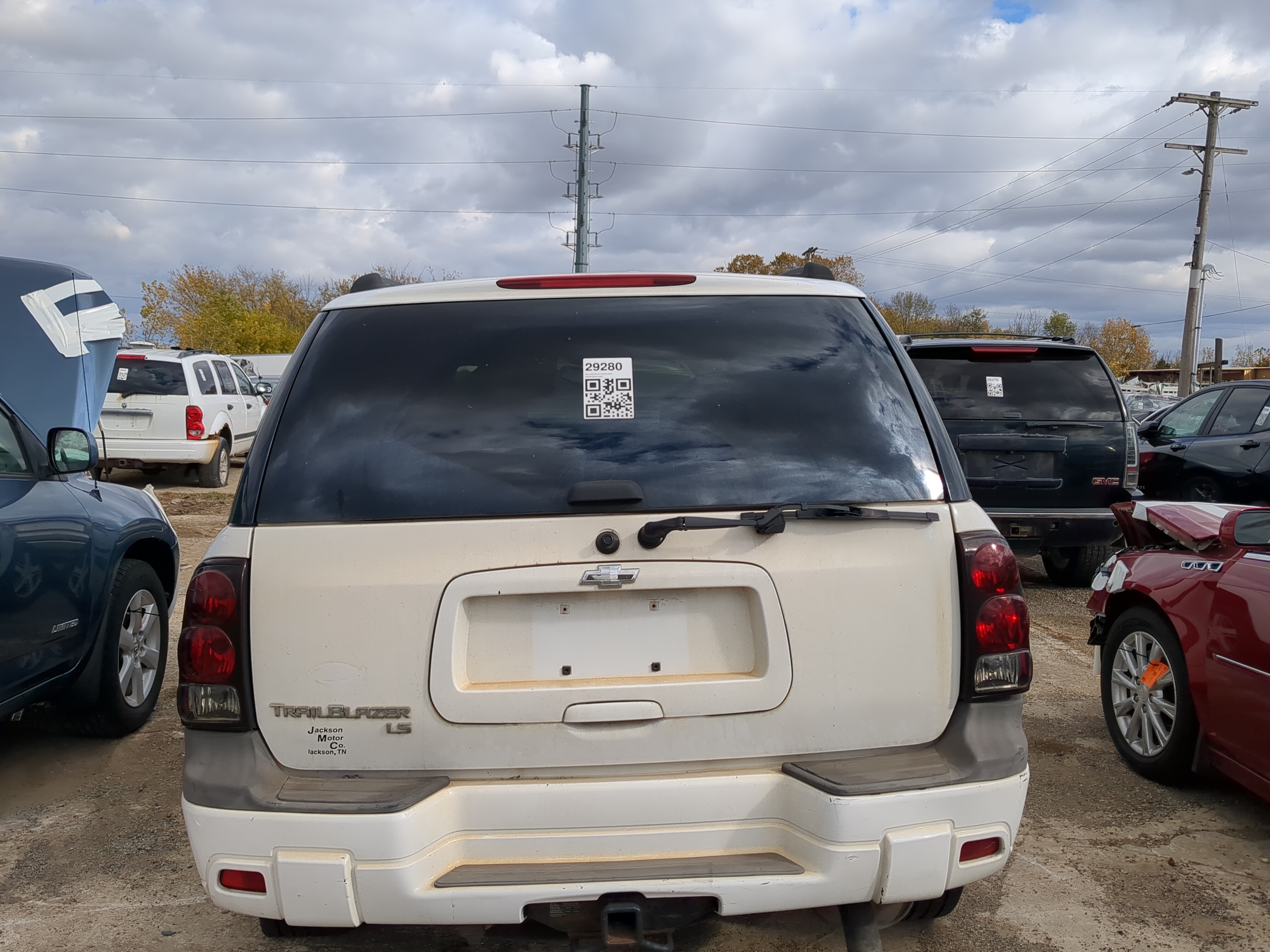 2004-2009 Chevrolet Trailblazer Trunk/decklid/hatch/tailgate Oem 1214651 - Oemusedautoparts1.com