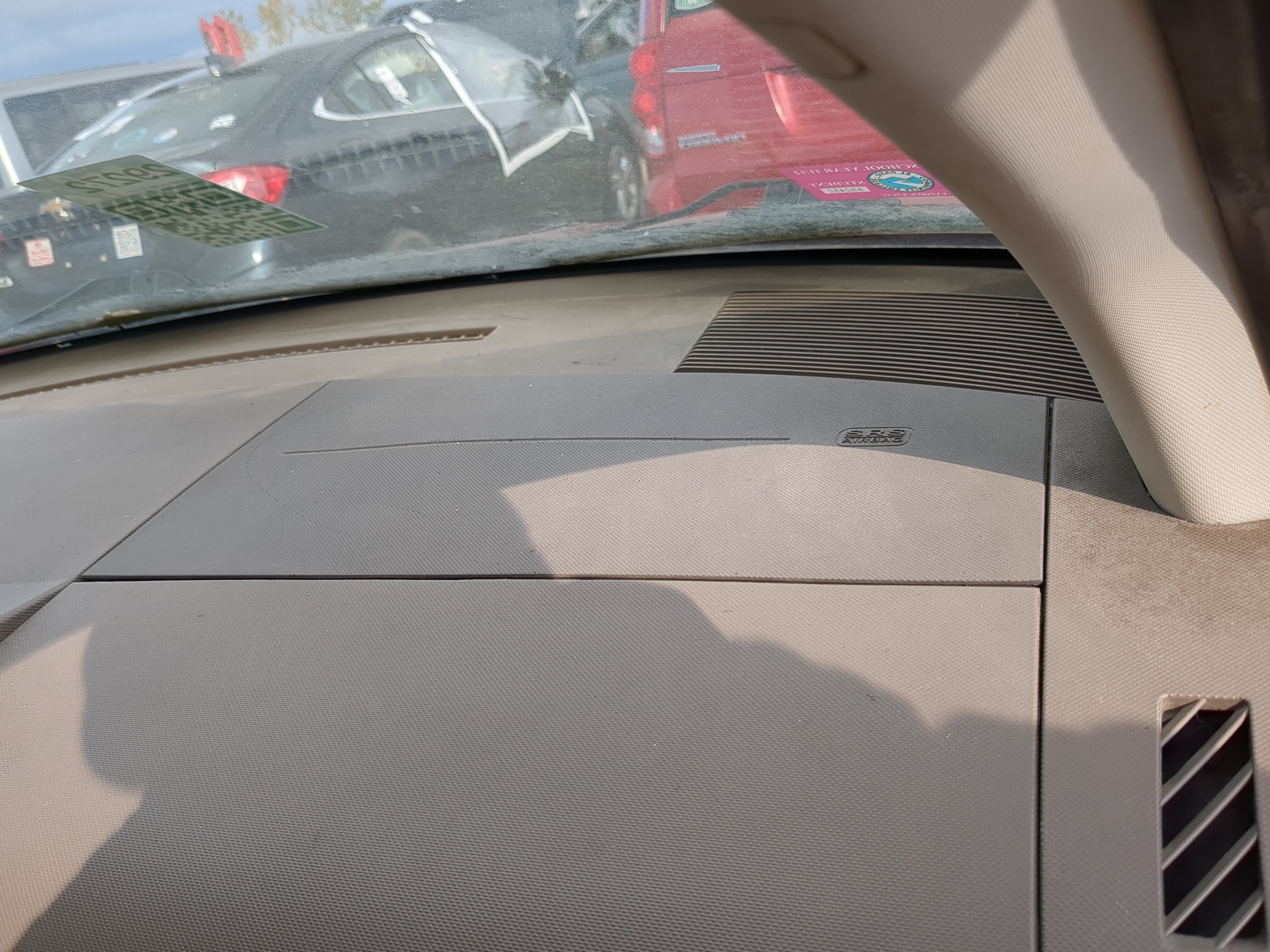 2007-2009 Dodge Caliber Air Bag Passenger Right Dashboard Oem 1214757 - Oemusedautoparts1.com