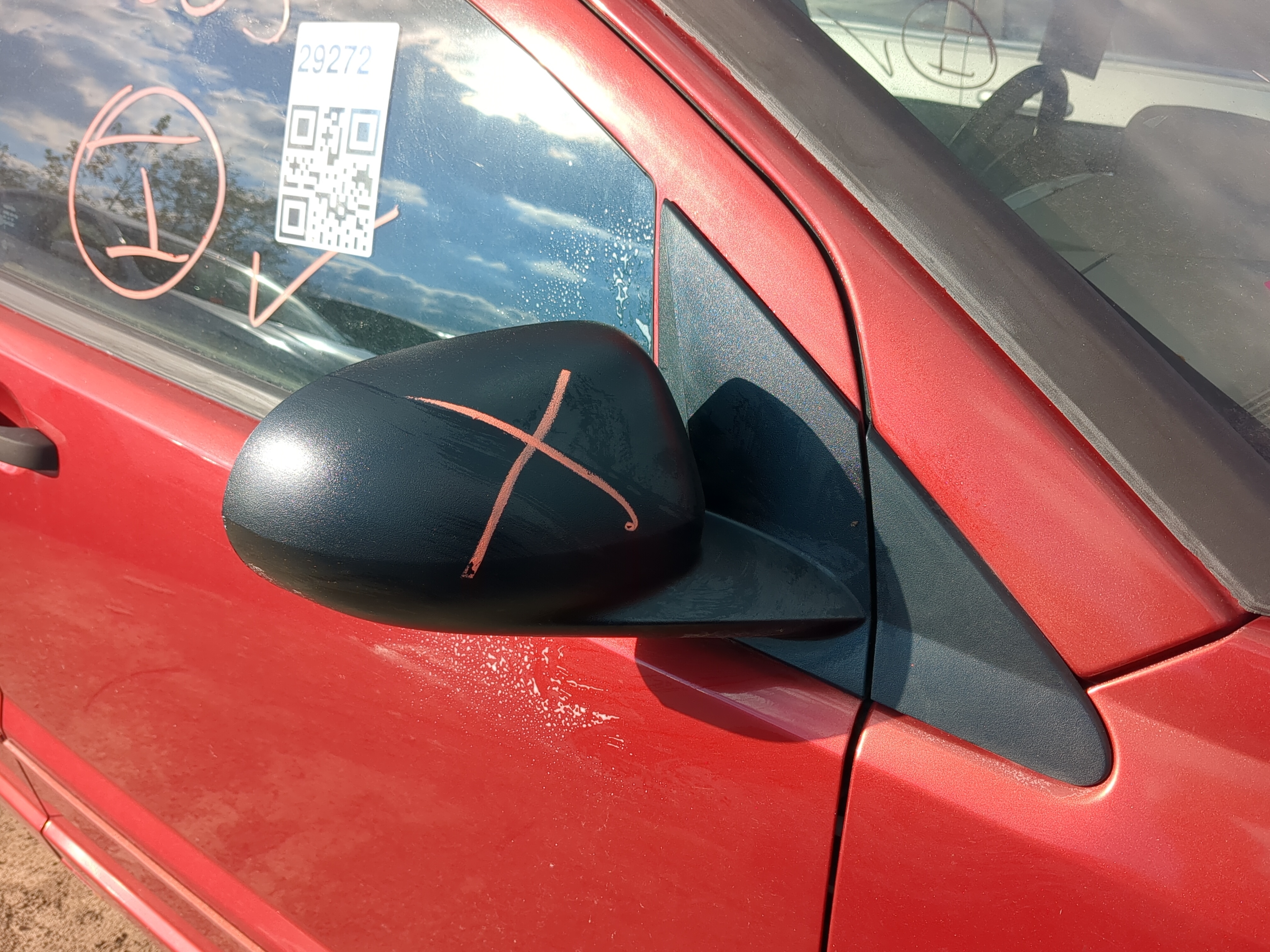 2007-2012 Dodge Caliber Passenger Right Side View Power Door Mirror 1214815 - Oemusedautoparts1.com