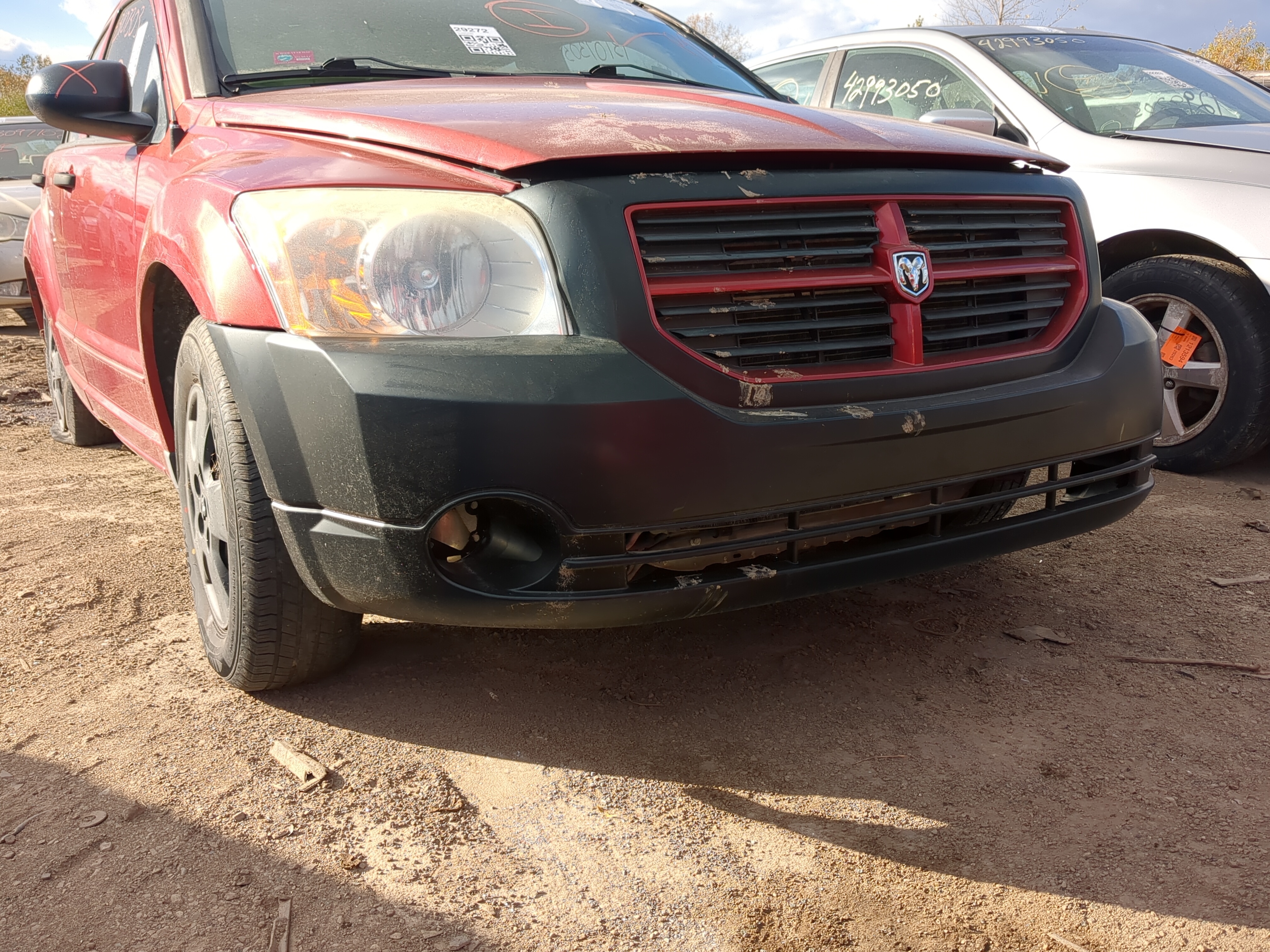 2007-2012 Dodge Caliber Front Bumper - Oem 1214866 - Oemusedautoparts1.com