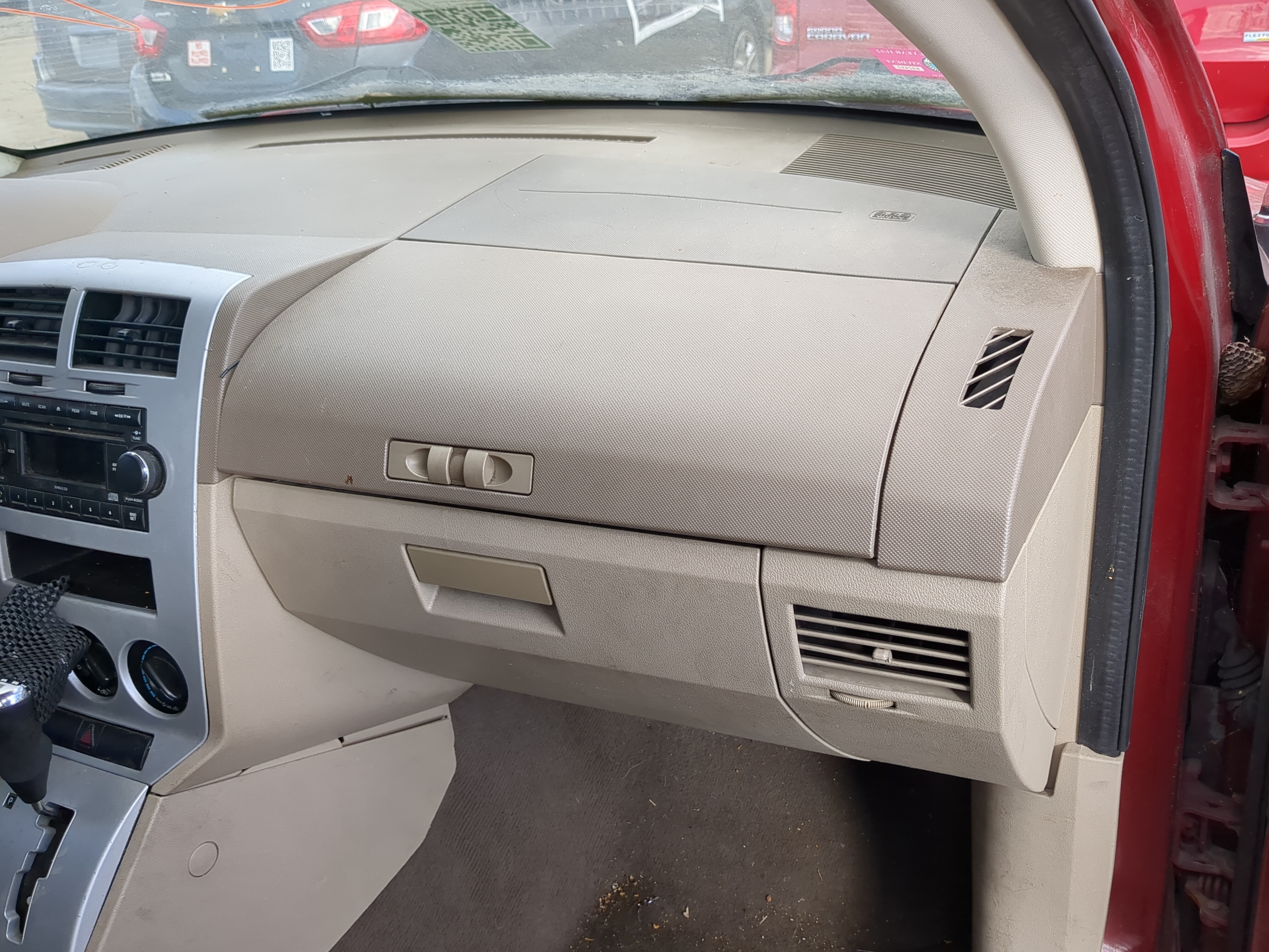 2008 Dodge Caliber Passenger Glove Box Door Storage Compartment 1214894 - Oemusedautoparts1.com