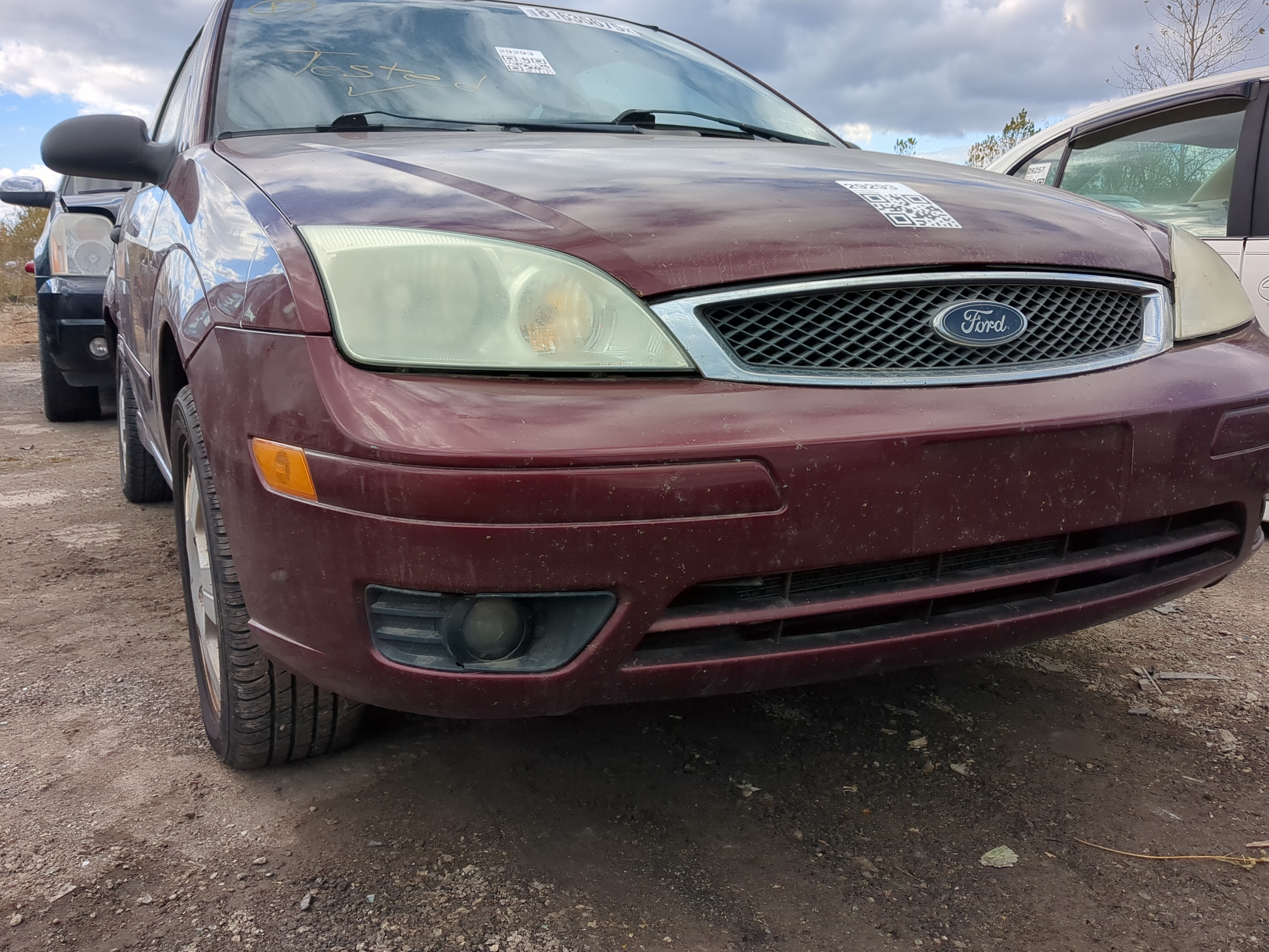 2005-2007 Ford Focus Front Bumper - Oem 1214951 - Oemusedautoparts1.com