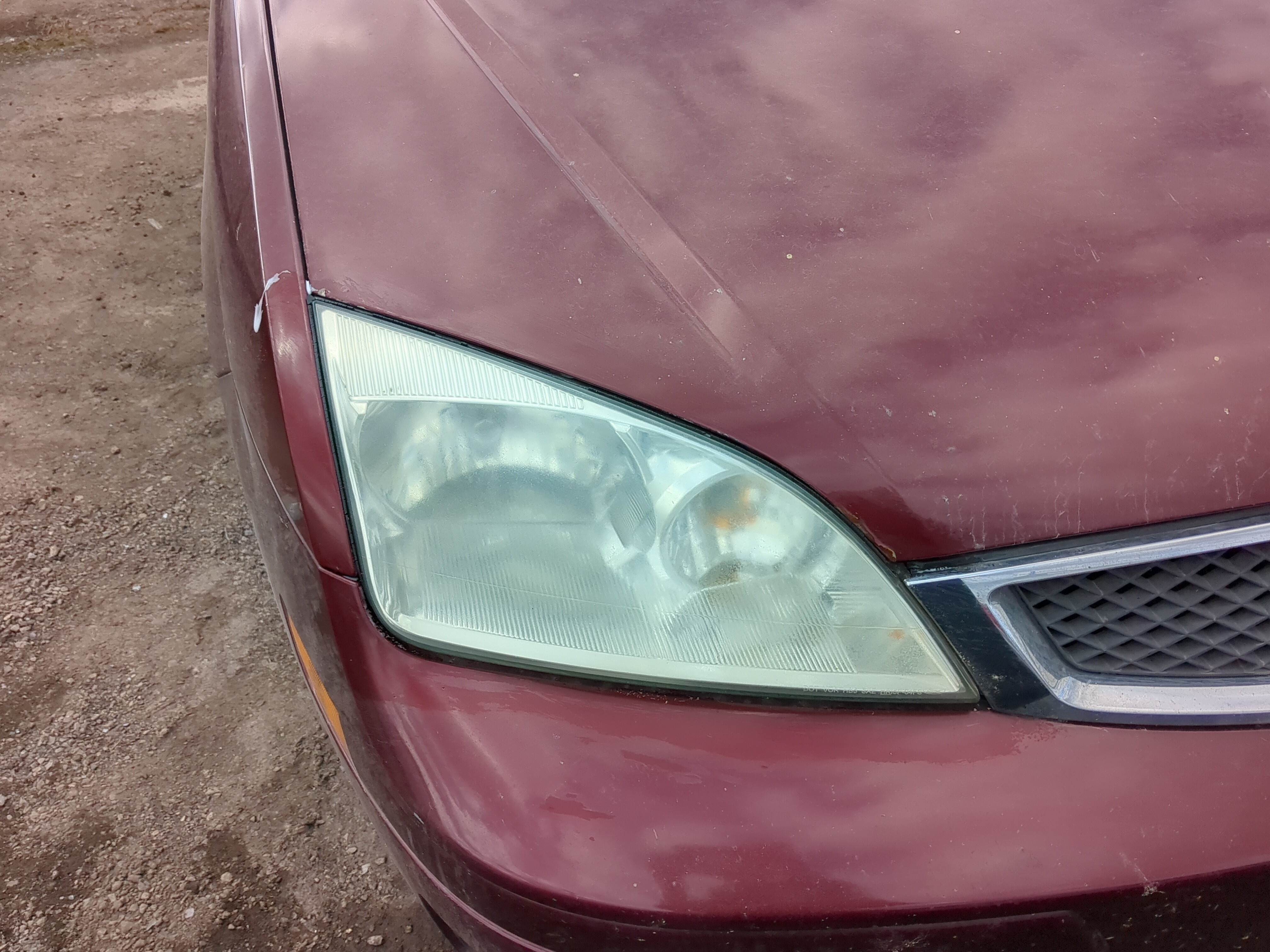 2005-2007 Ford Focus Passenger Right Oem Head Light Headlight Lamp 1214958 - Oemusedautoparts1.com