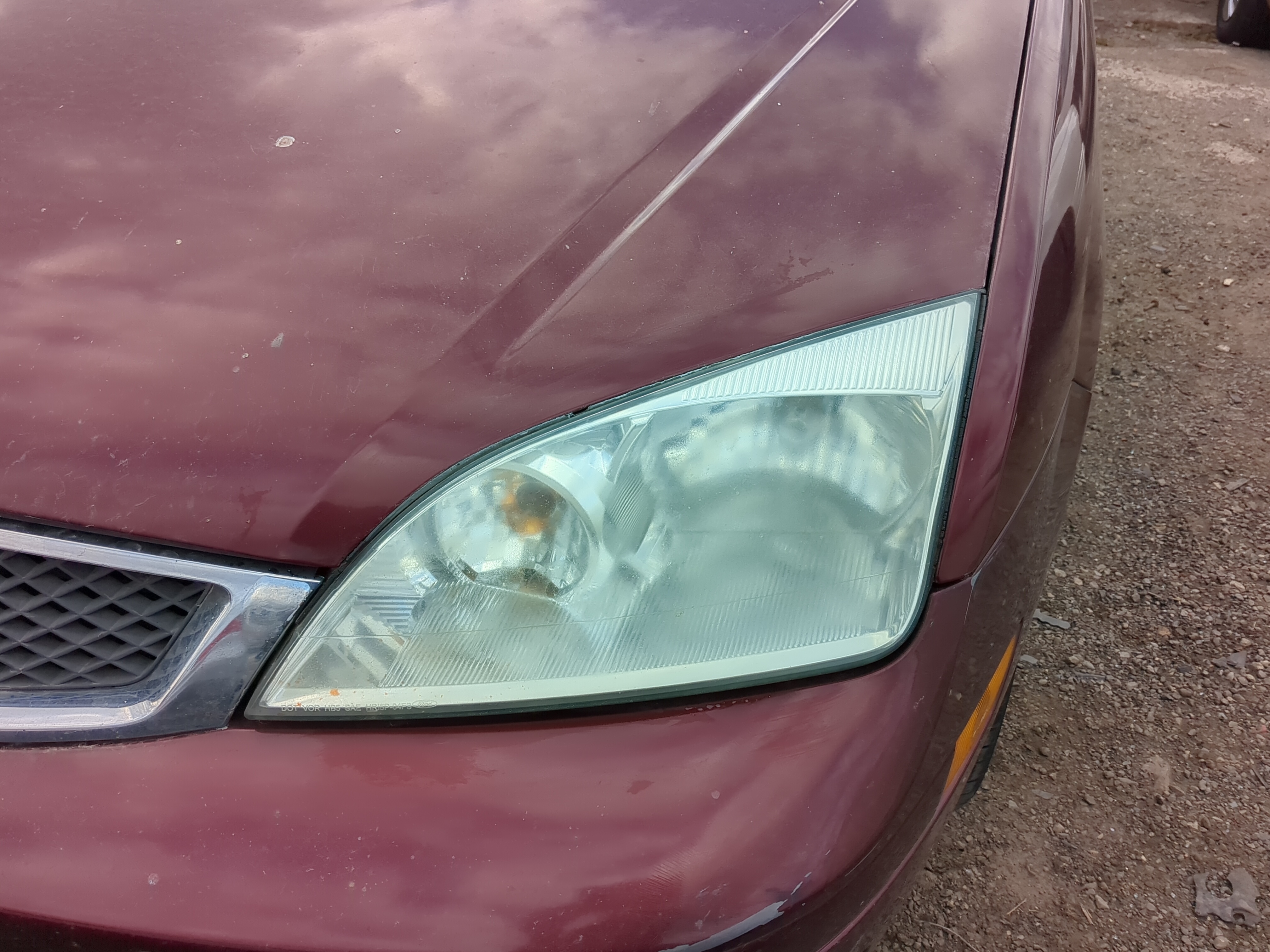 2005-2007 Ford Focus Driver Left Oem Head Light Headlight Lamp 1214977 - Oemusedautoparts1.com