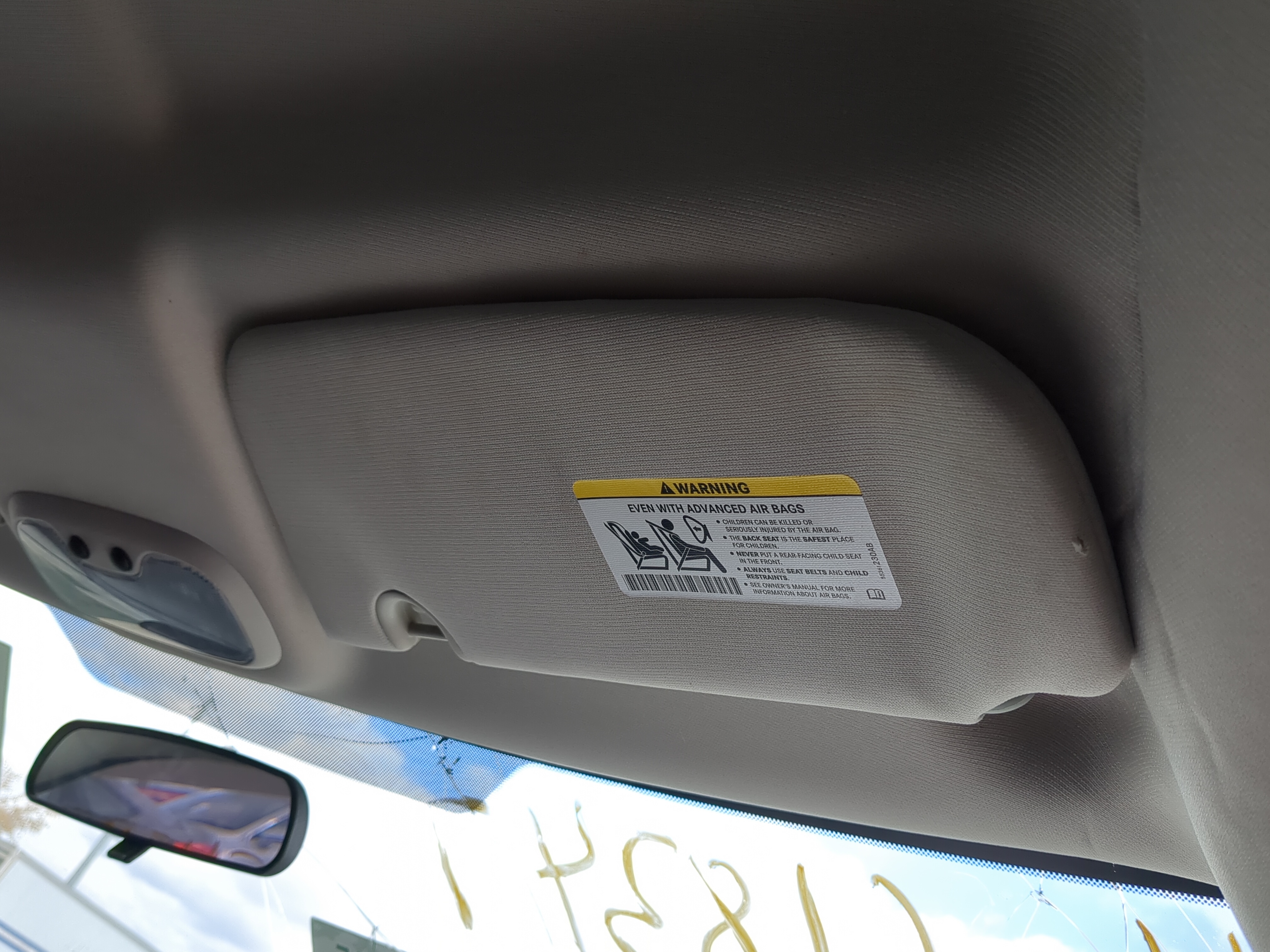 2010-2017 Jeep Patriot Passenger Sun Visor Mirror Right Sunvisor 1215081 - Oemusedautoparts1.com