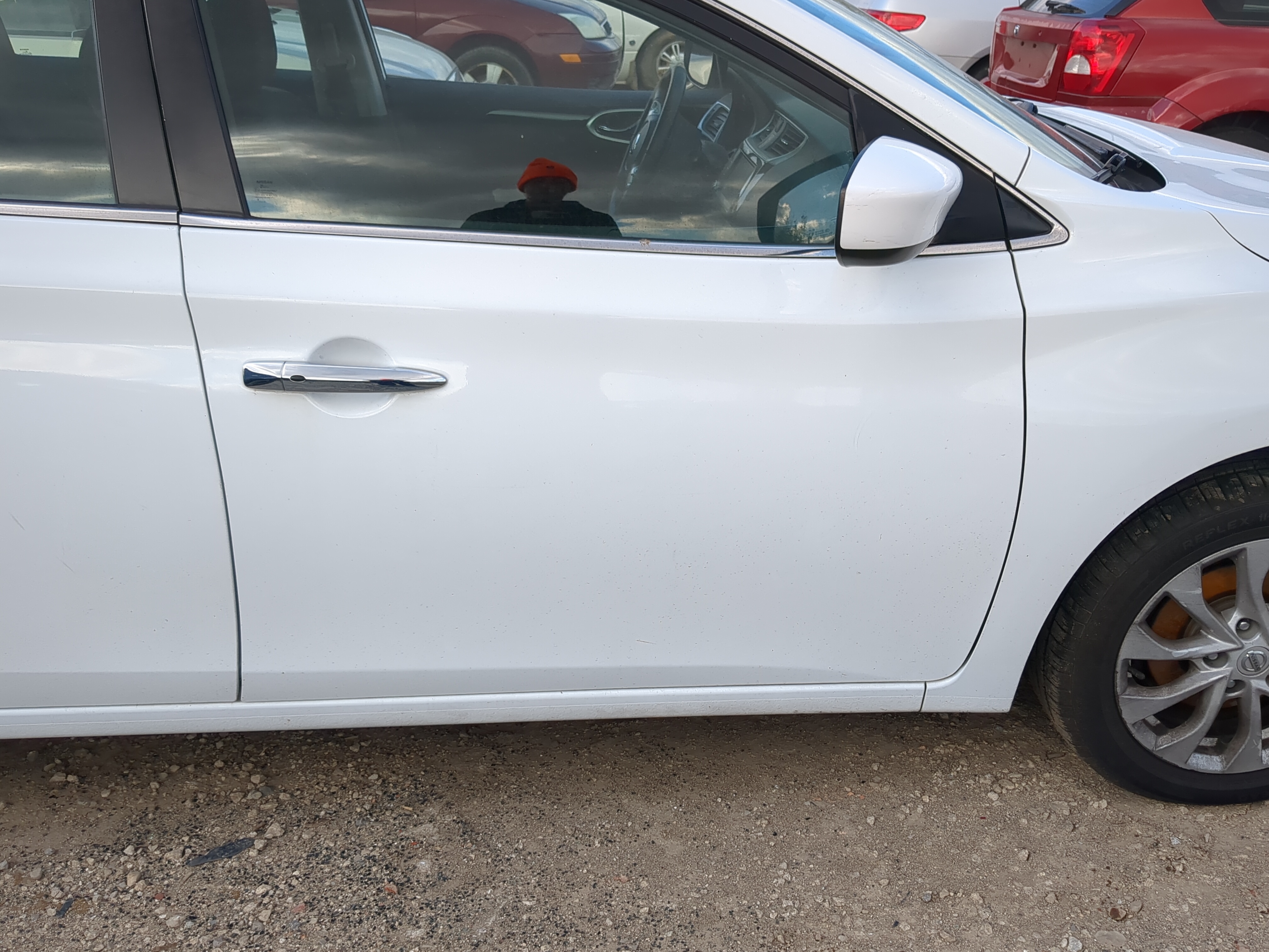 2013-2019 Nissan Sentra Passenger Front Door Oem 1215238 - Oemusedautoparts1.com