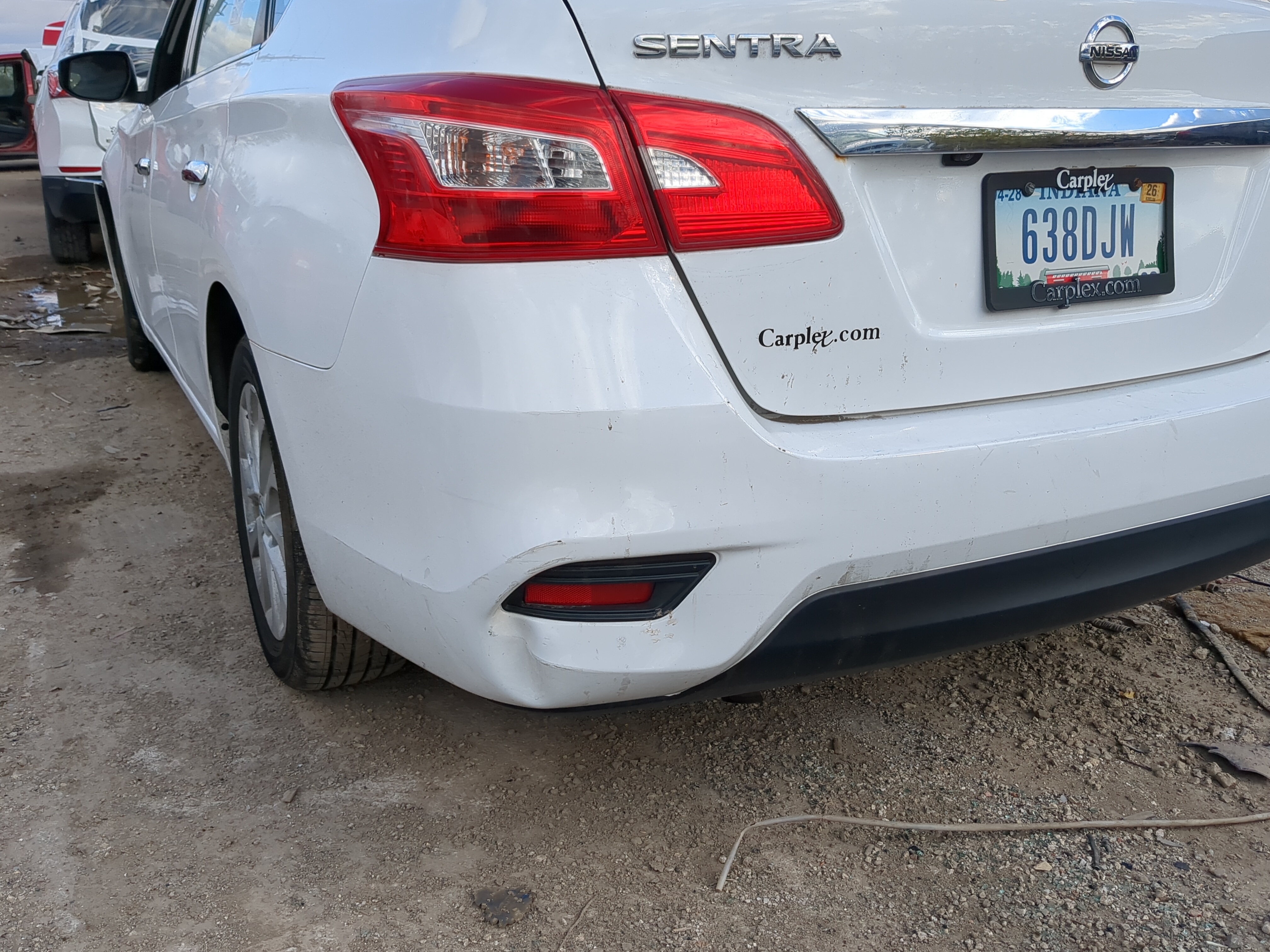 2016-2019 Nissan Sentra Rear Bumper Assembly Oem 1215315 - Oemusedautoparts1.com