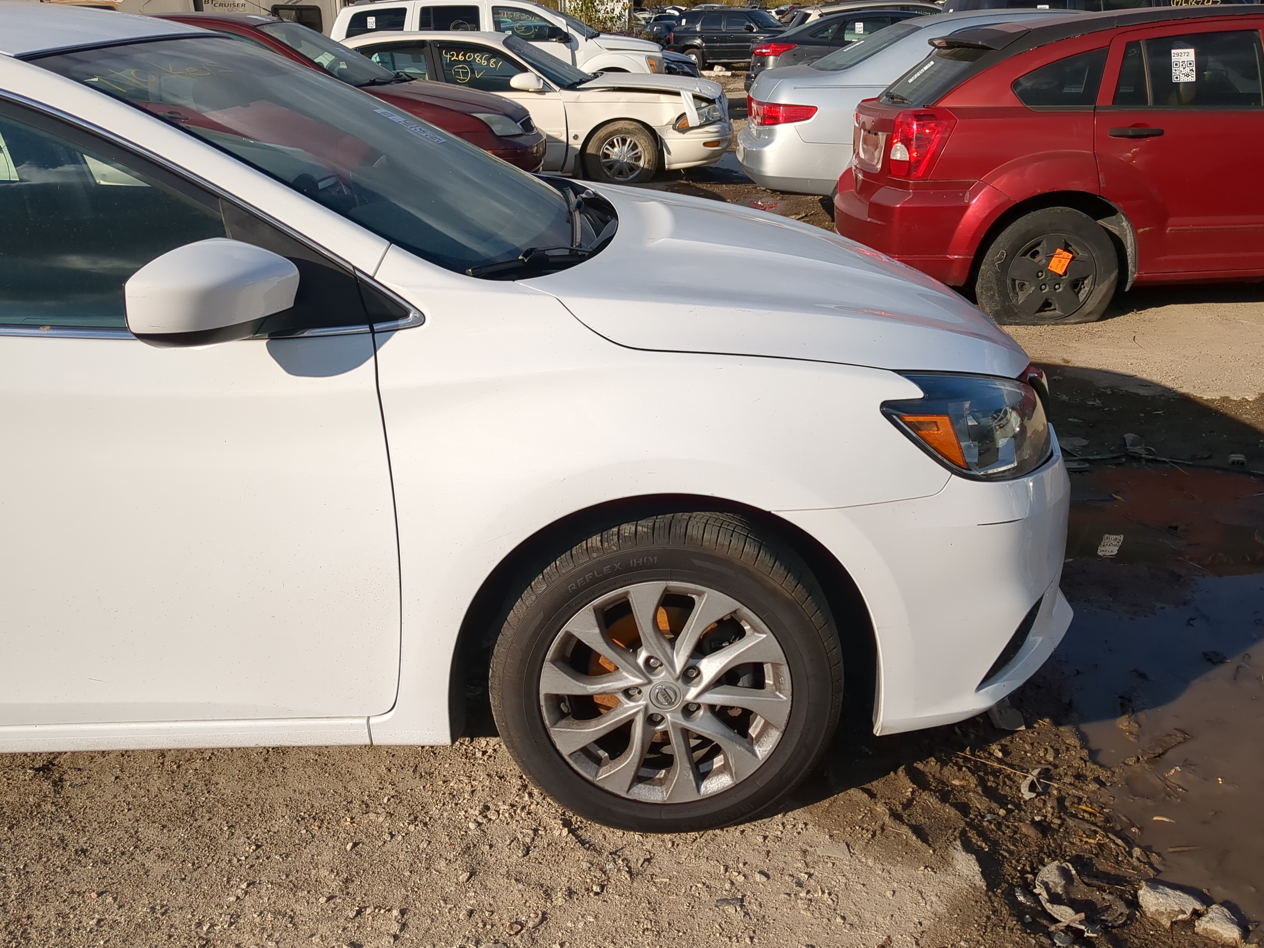 2016-2019 Nissan Sentra Passenger Fender 1215377 - Oemusedautoparts1.com