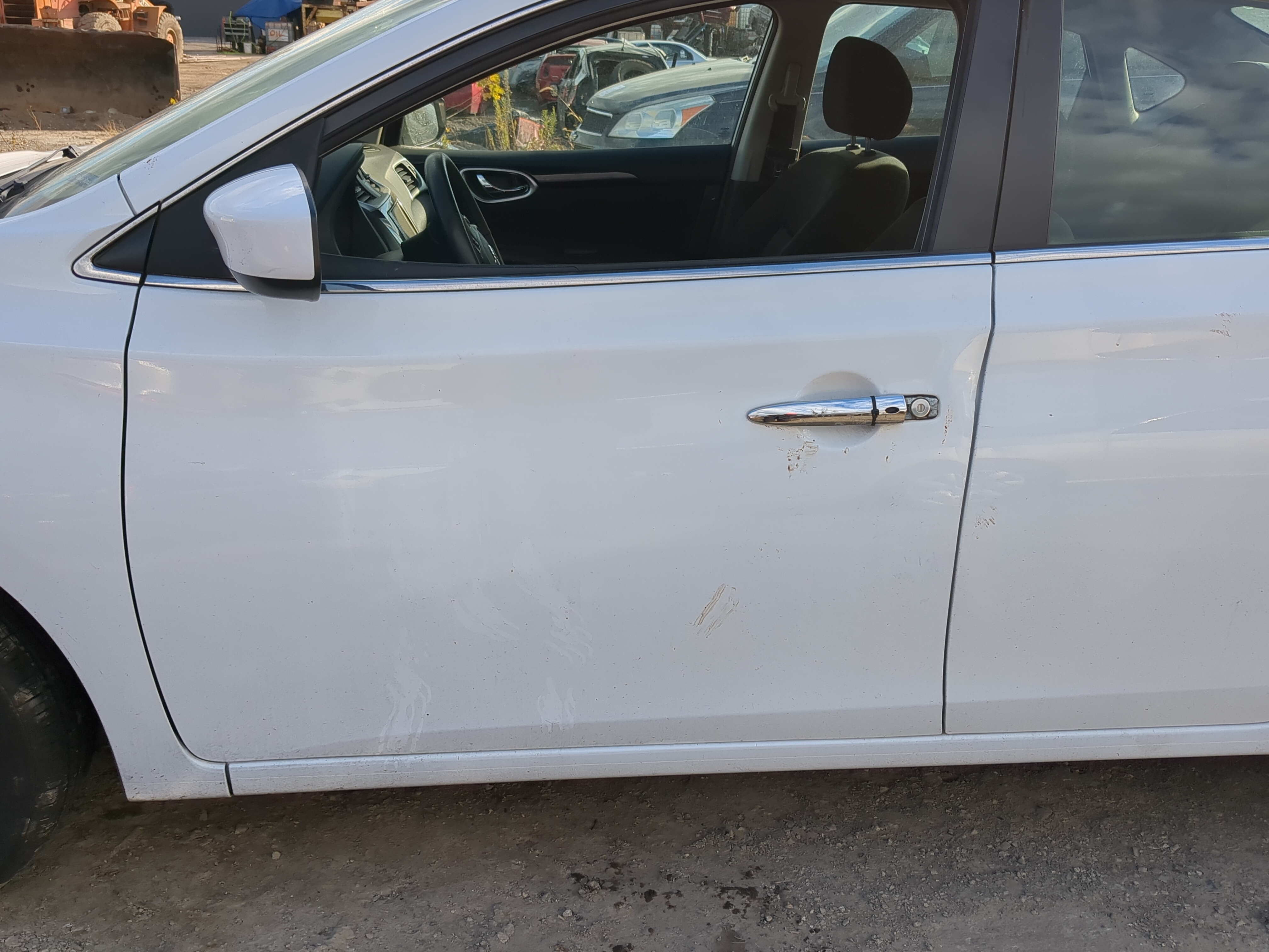 2013-2019 Nissan Sentra Driver Front Door Oem 1215380 - Oemusedautoparts1.com