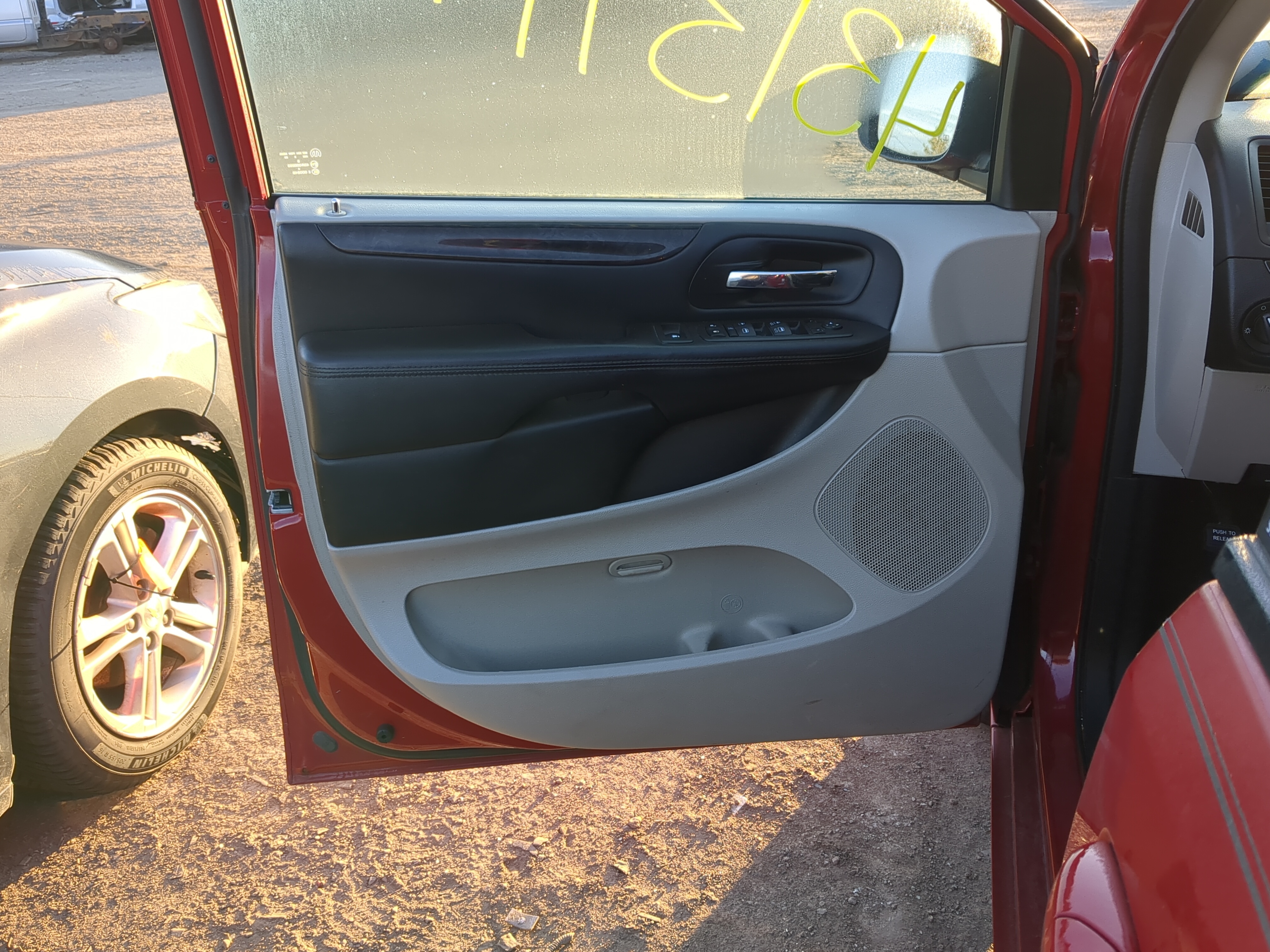 Picture of 2013 Dodge Grand Caravan Front Left Driver Interior Door Panel Trim 1215672