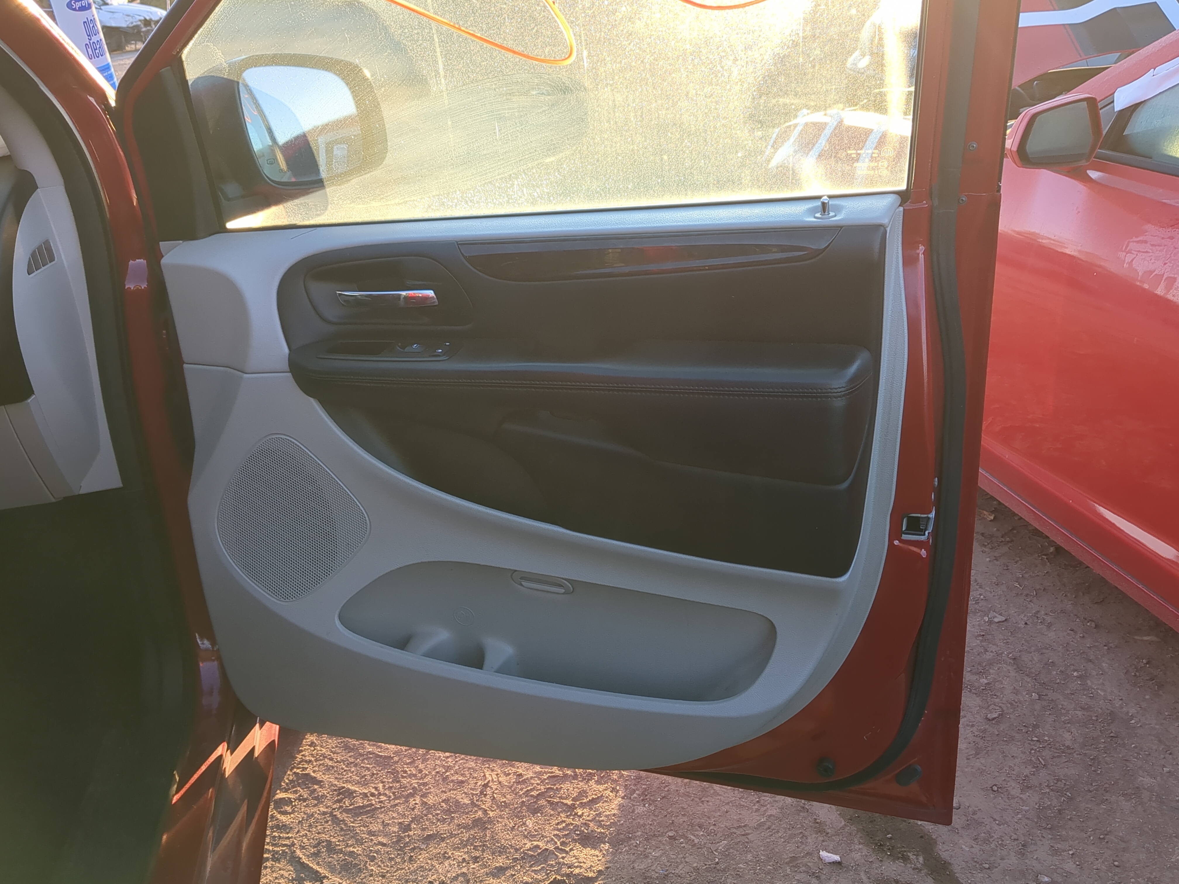 Picture of 2013 Dodge Grand Caravan Front Right Passenger Interior Door Panel Trim 1215686