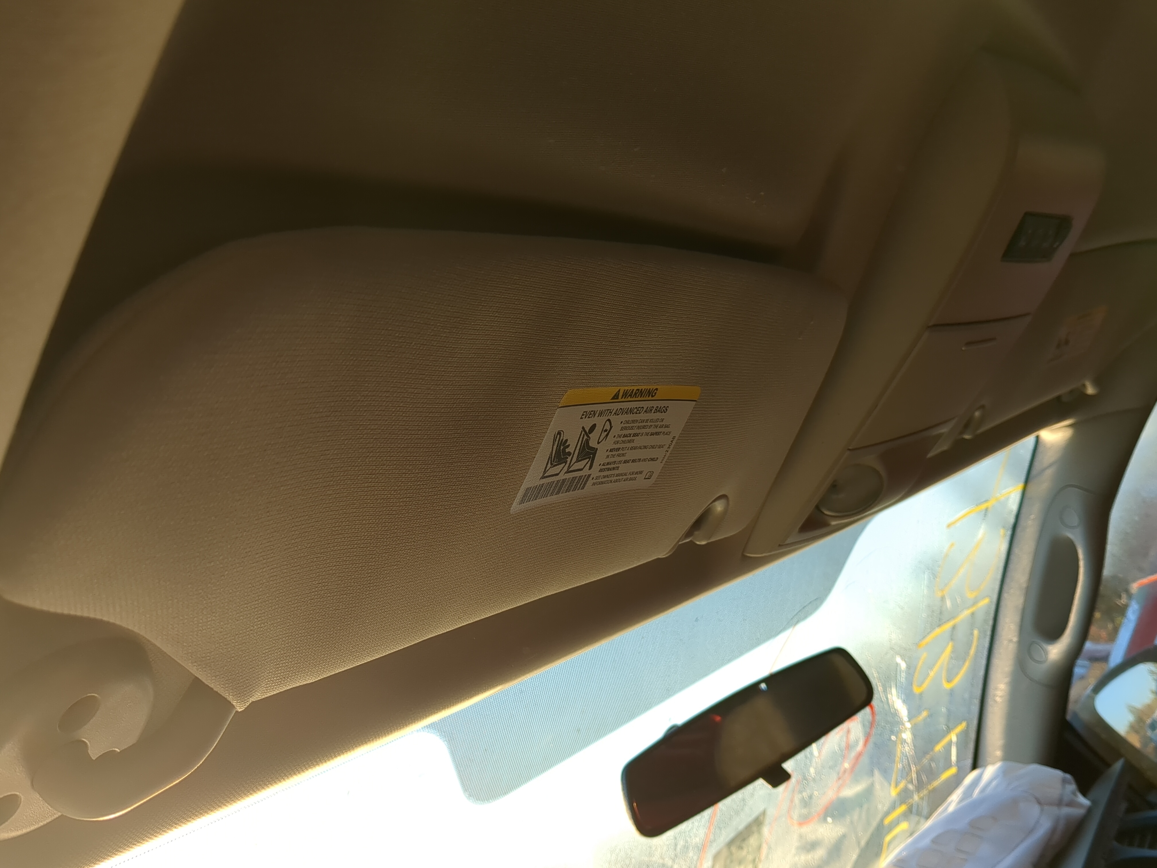 2011-2020 Dodge Grand Caravan Driver Sun Visor Mirror Left Sunvisor 1215711 - Oemusedautoparts1.com
