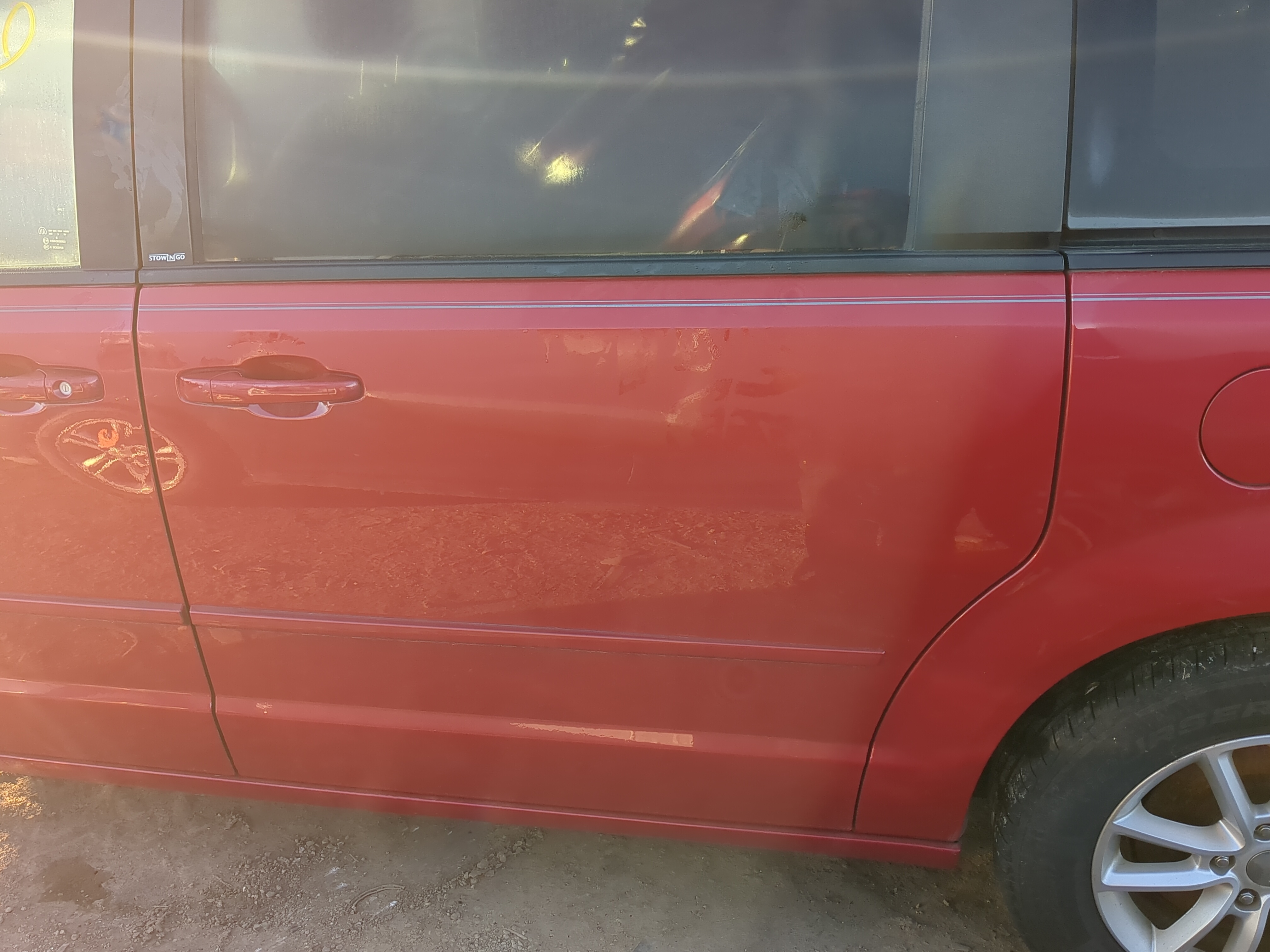 2008-2020 Dodge Grand Caravan Driver Rear Door Oem 1215717 - Oemusedautoparts1.com