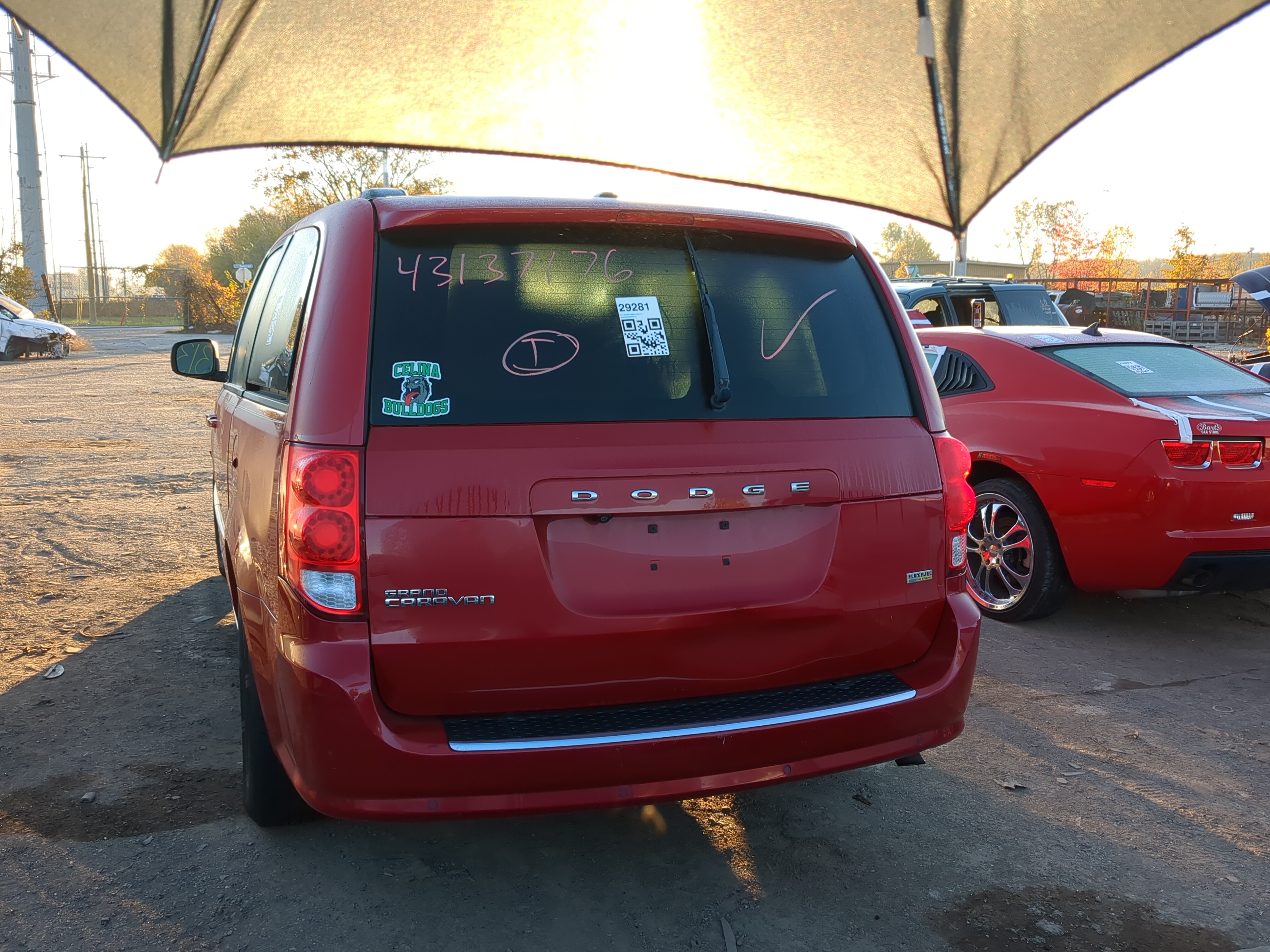 Picture of 2011-2020 Dodge Grand Caravan Trunk/decklid/hatch/tailgate Oem 1215719