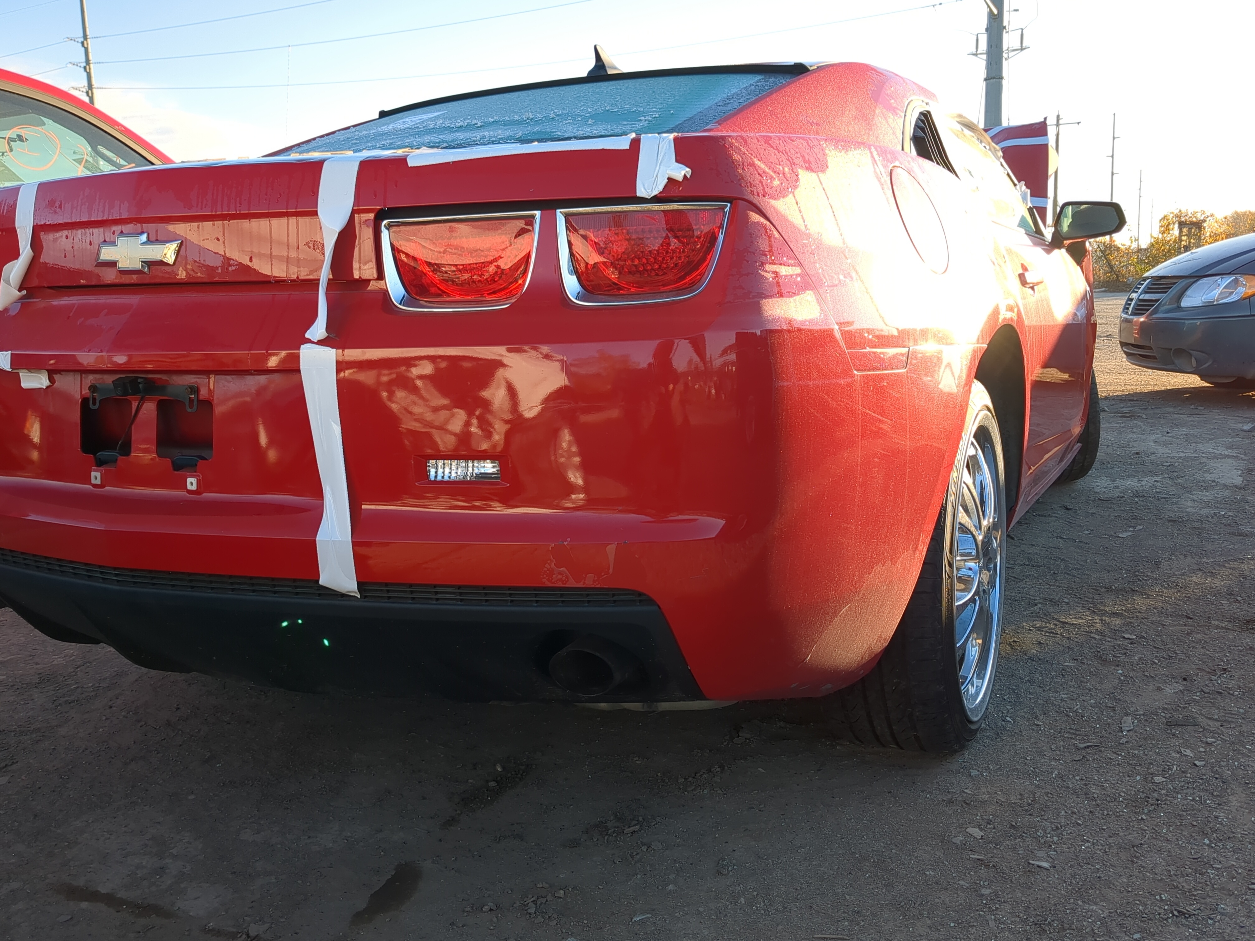 2010-2013 Chevrolet Camaro Rear Bumper Assembly Oem 1215785 - Oemusedautoparts1.com