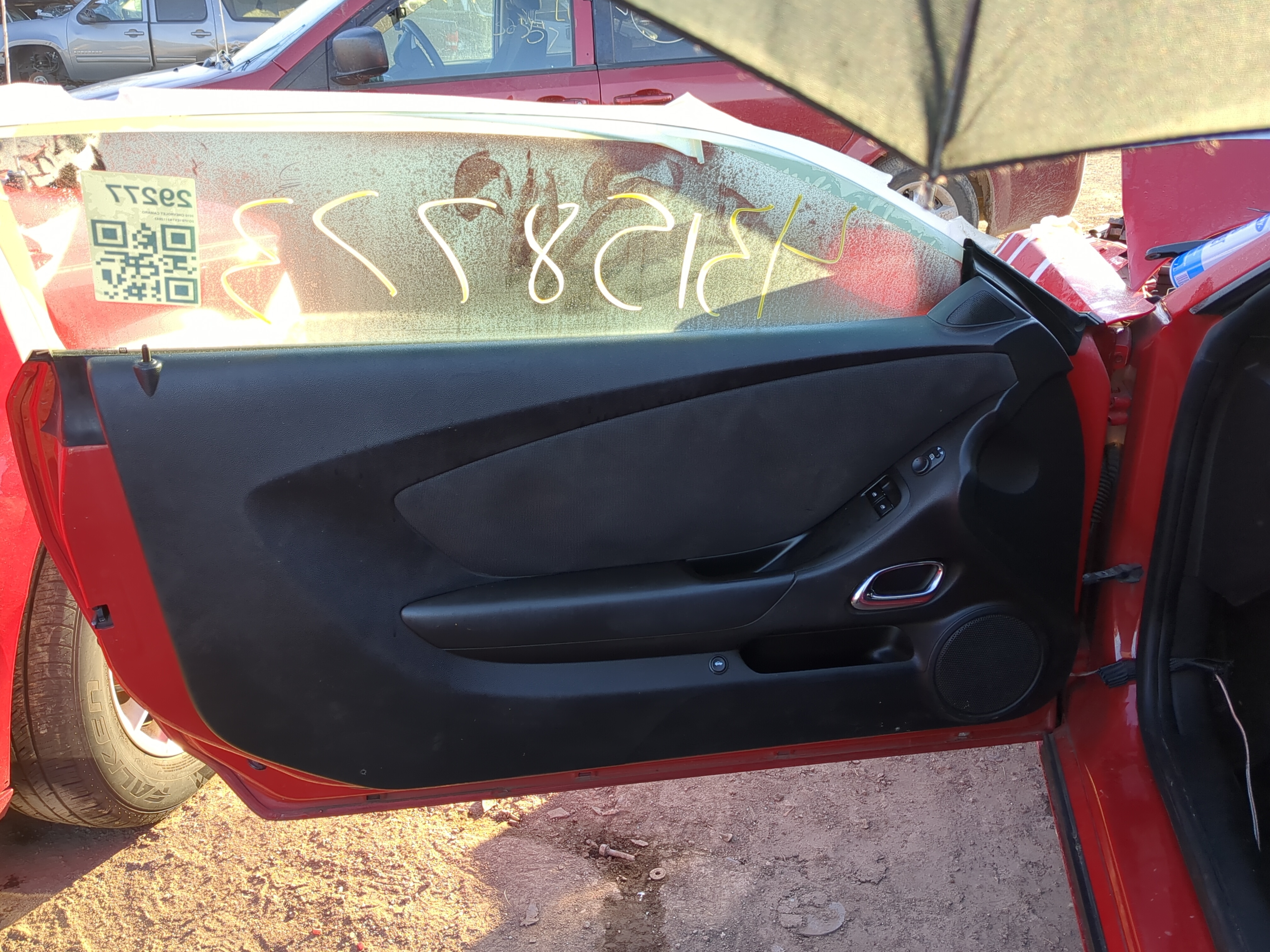 Picture of 2010 Chevrolet Camaro Front Left Driver Interior Door Panel Trim 1215823