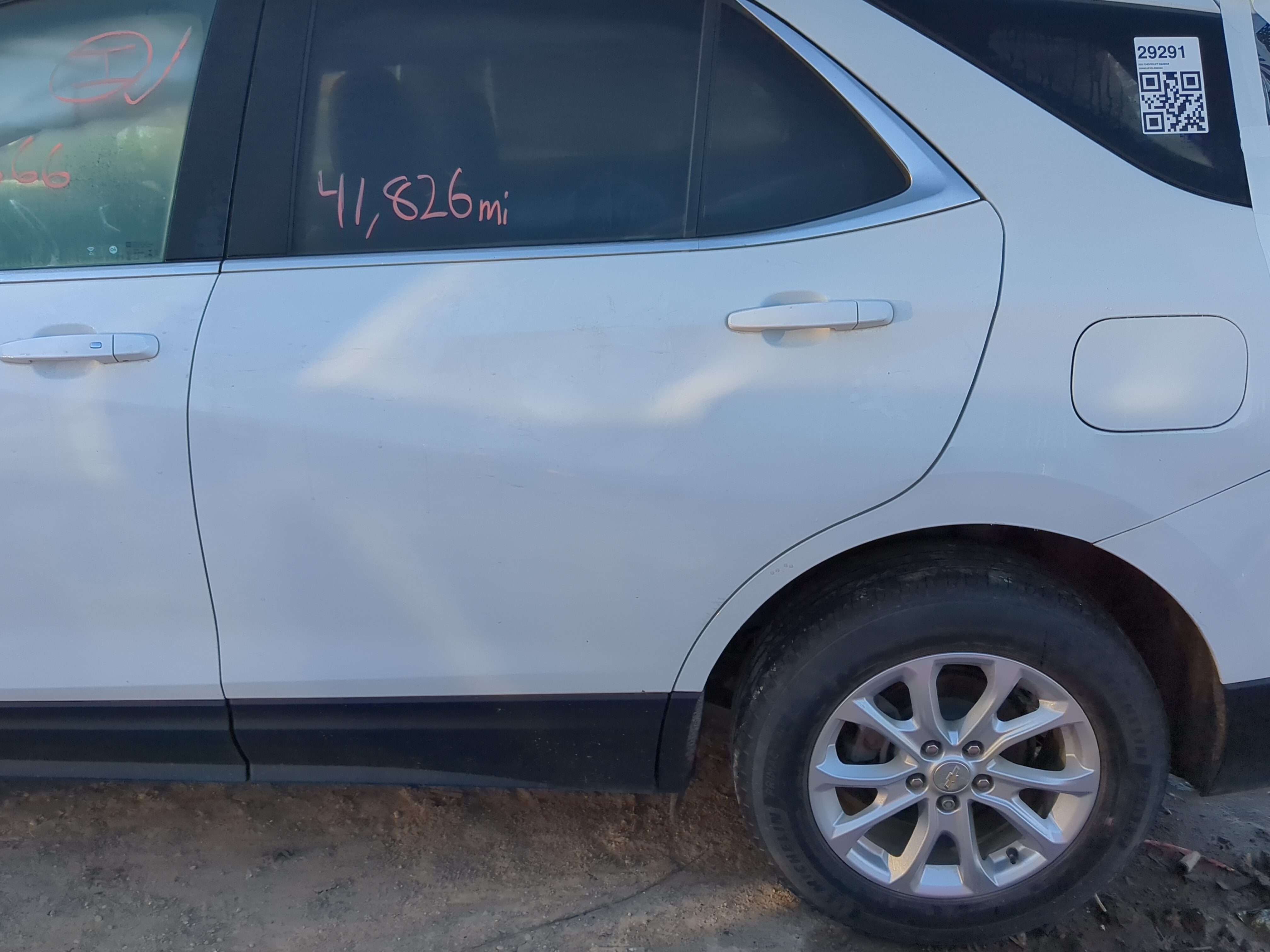 2018-2022 Chevrolet Equinox Driver Rear Door Oem 1215969 - Oemusedautoparts1.com