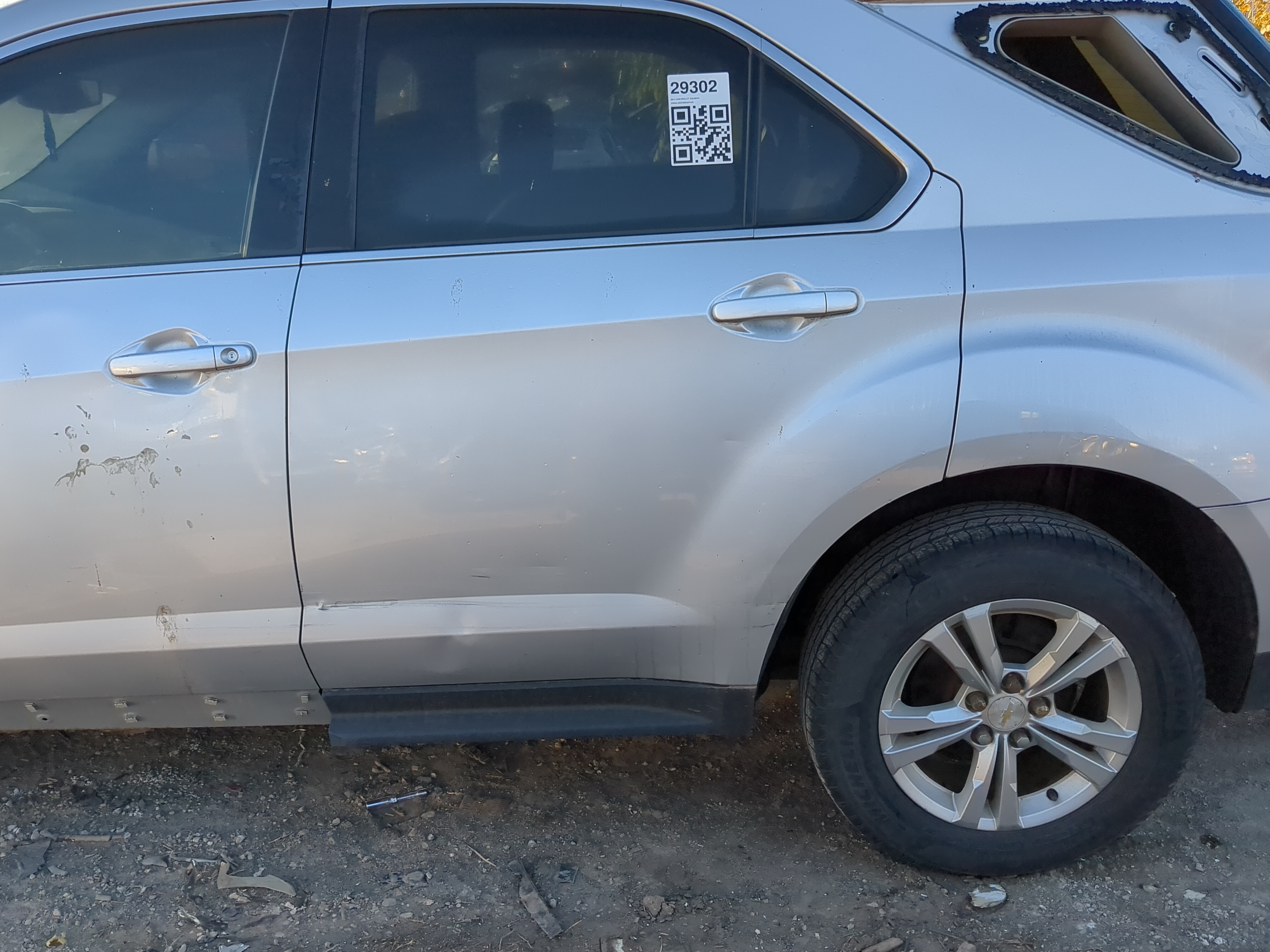 2012-2017 Chevrolet Equinox Driver Rear Door Oem 1216339 - Oemusedautoparts1.com