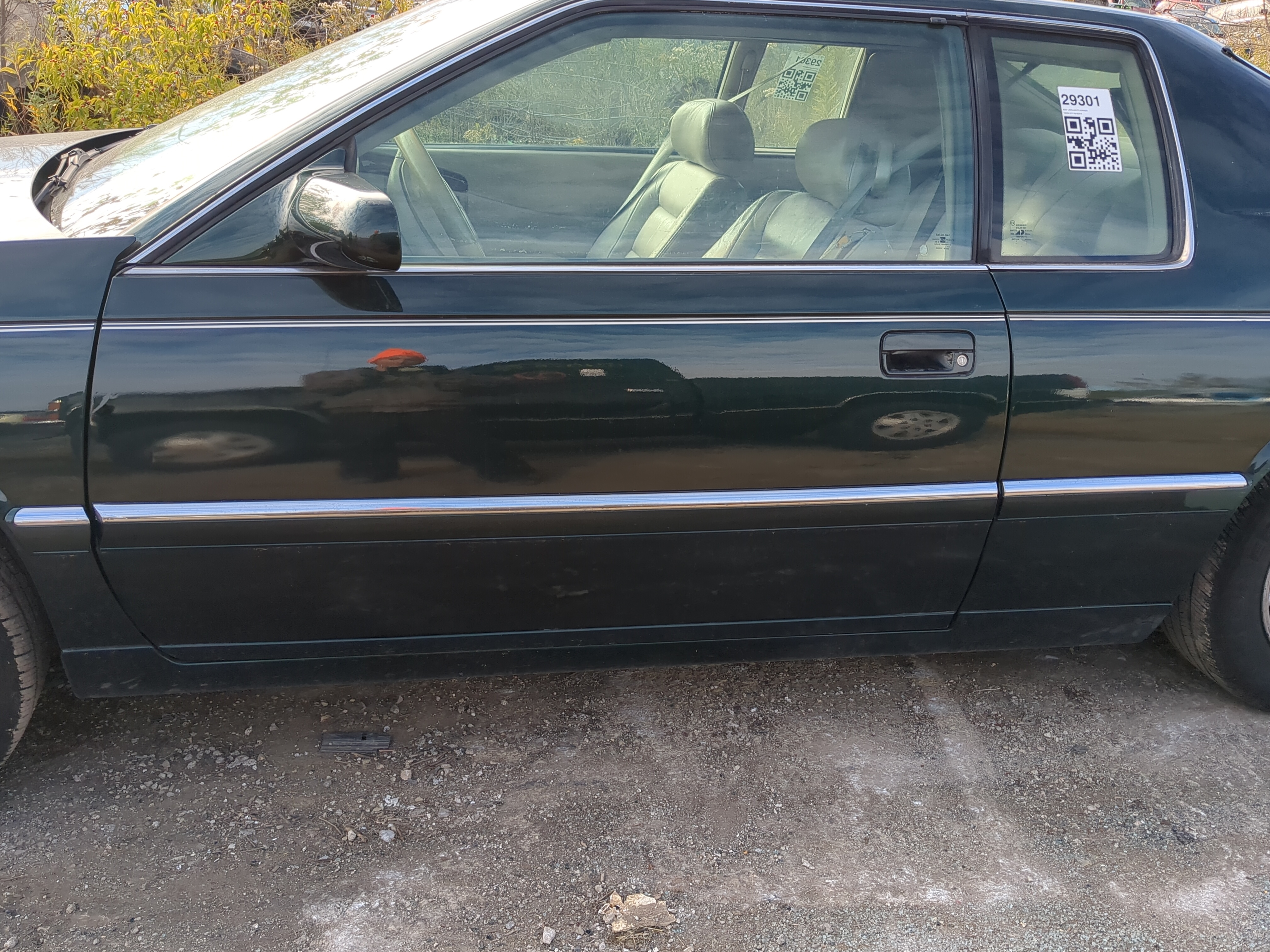 1992-2002 Cadillac Eldorado Driver Front Door Oem 1216575 - Oemusedautoparts1.com