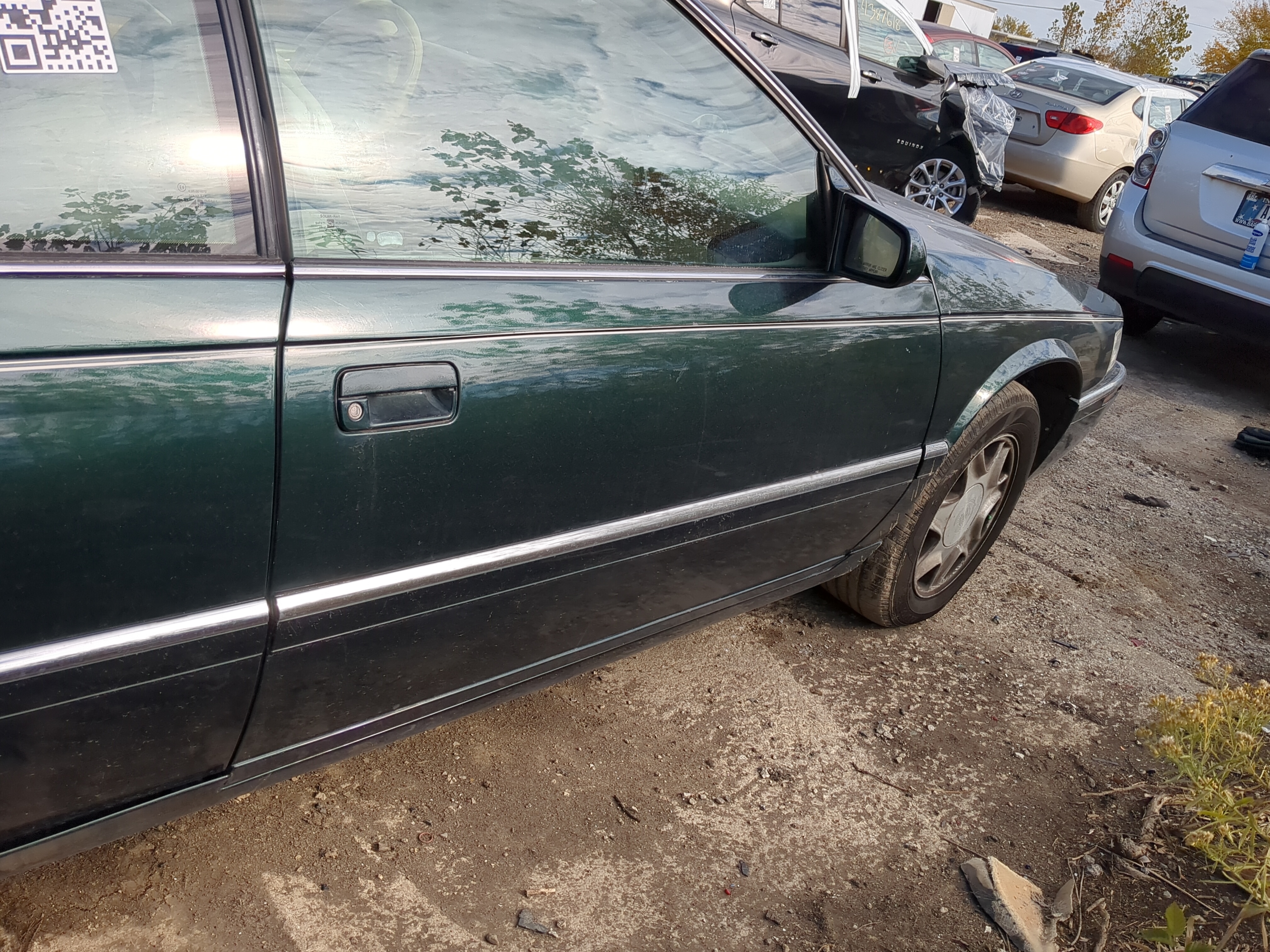 1992-2002 Cadillac Eldorado Passenger Front Door Oem 1216640 - Oemusedautoparts1.com