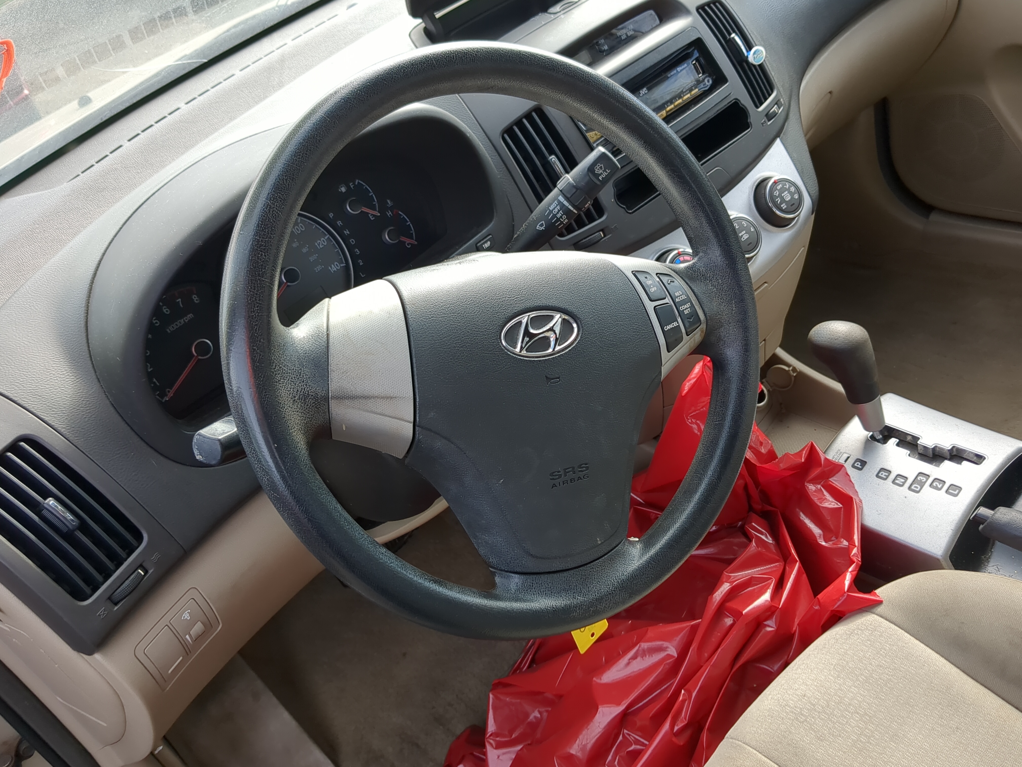 2007-2010 Hyundai Elantra Air Bag Driver Left Steering Wheel Mounted 1216787 - Oemusedautoparts1.com