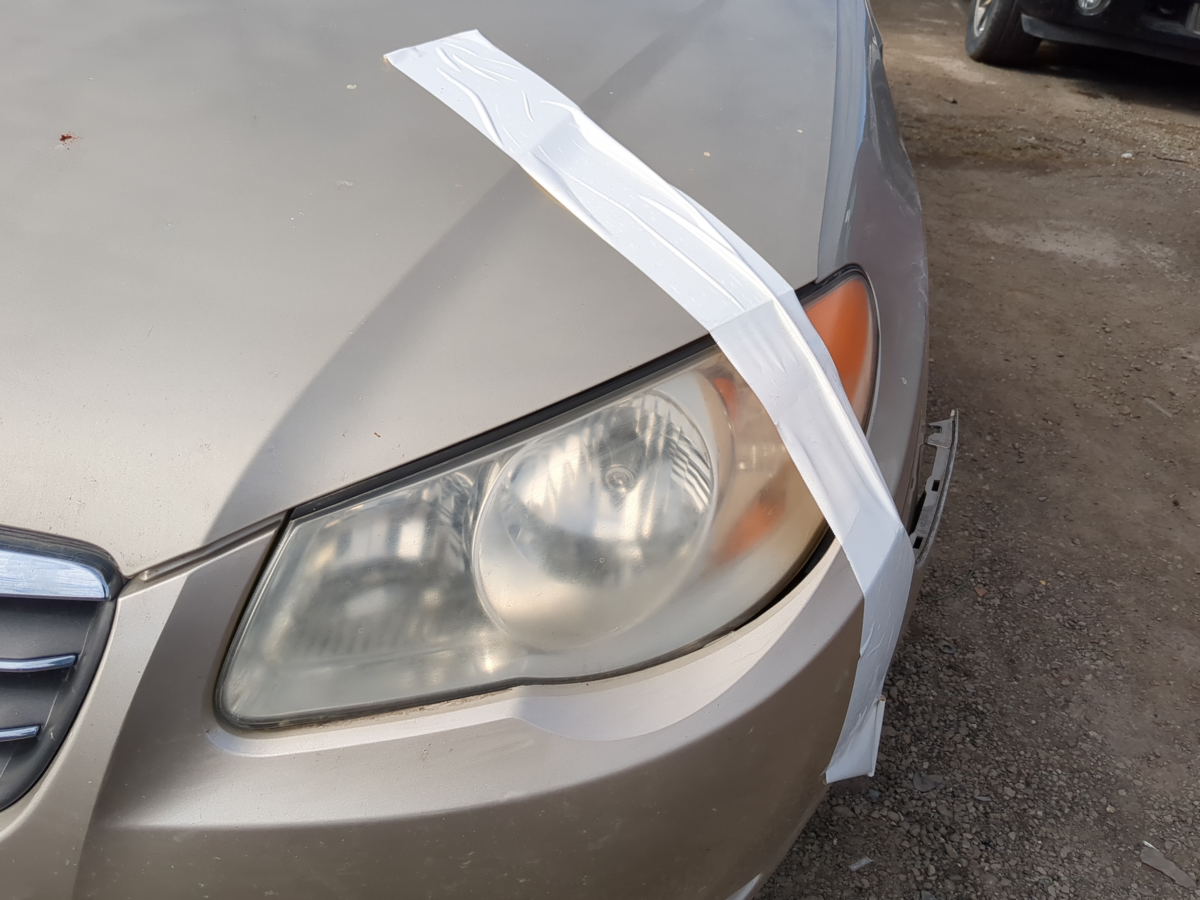 2007-2010 Hyundai Elantra Driver Left Oem Head Light Headlight Lamp 1216812 - Oemusedautoparts1.com