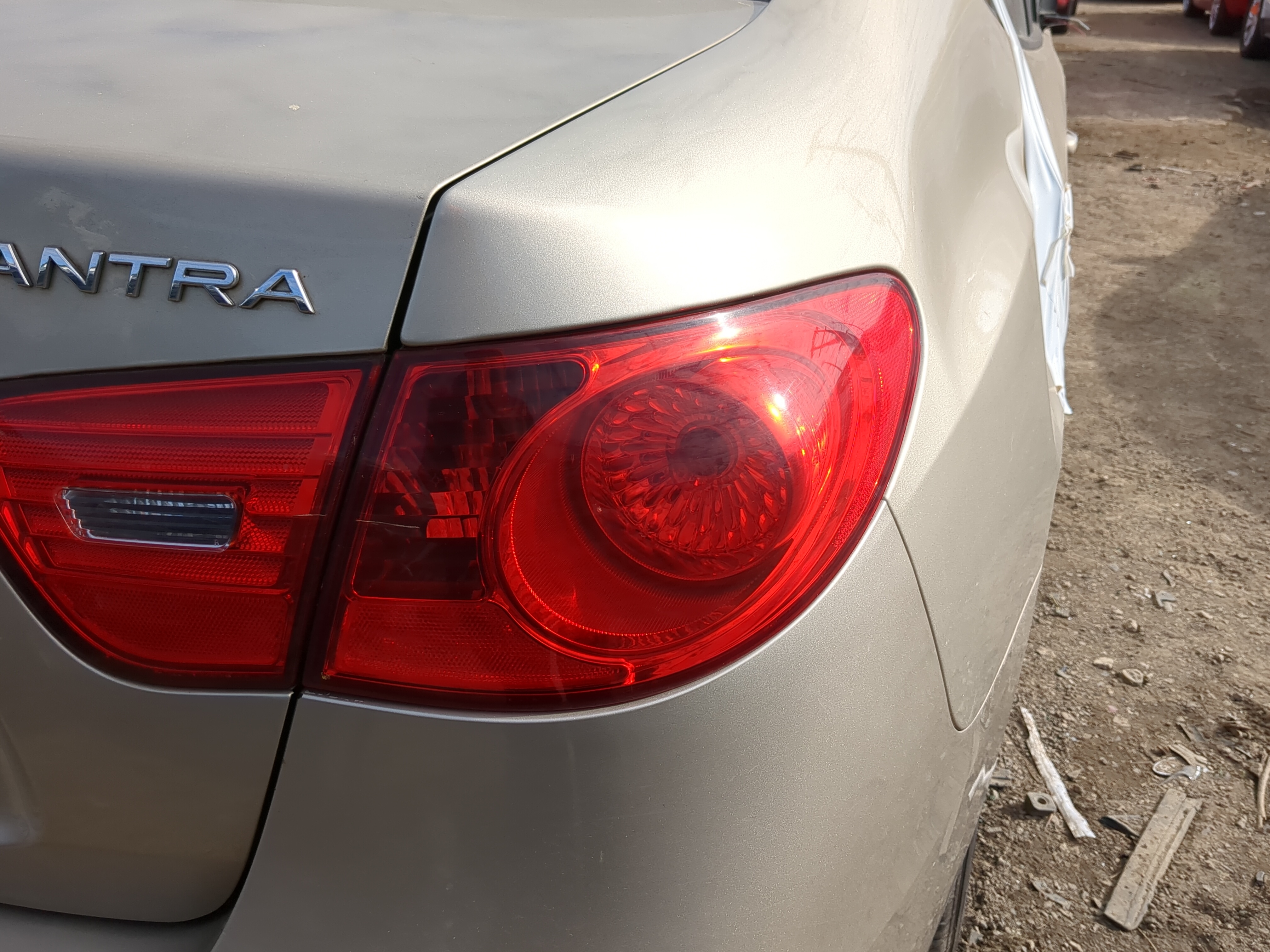 2007-2010 Hyundai Elantra Passenger Right Side Tail Light Taillight Oem 1216835 - Oemusedautoparts1.com