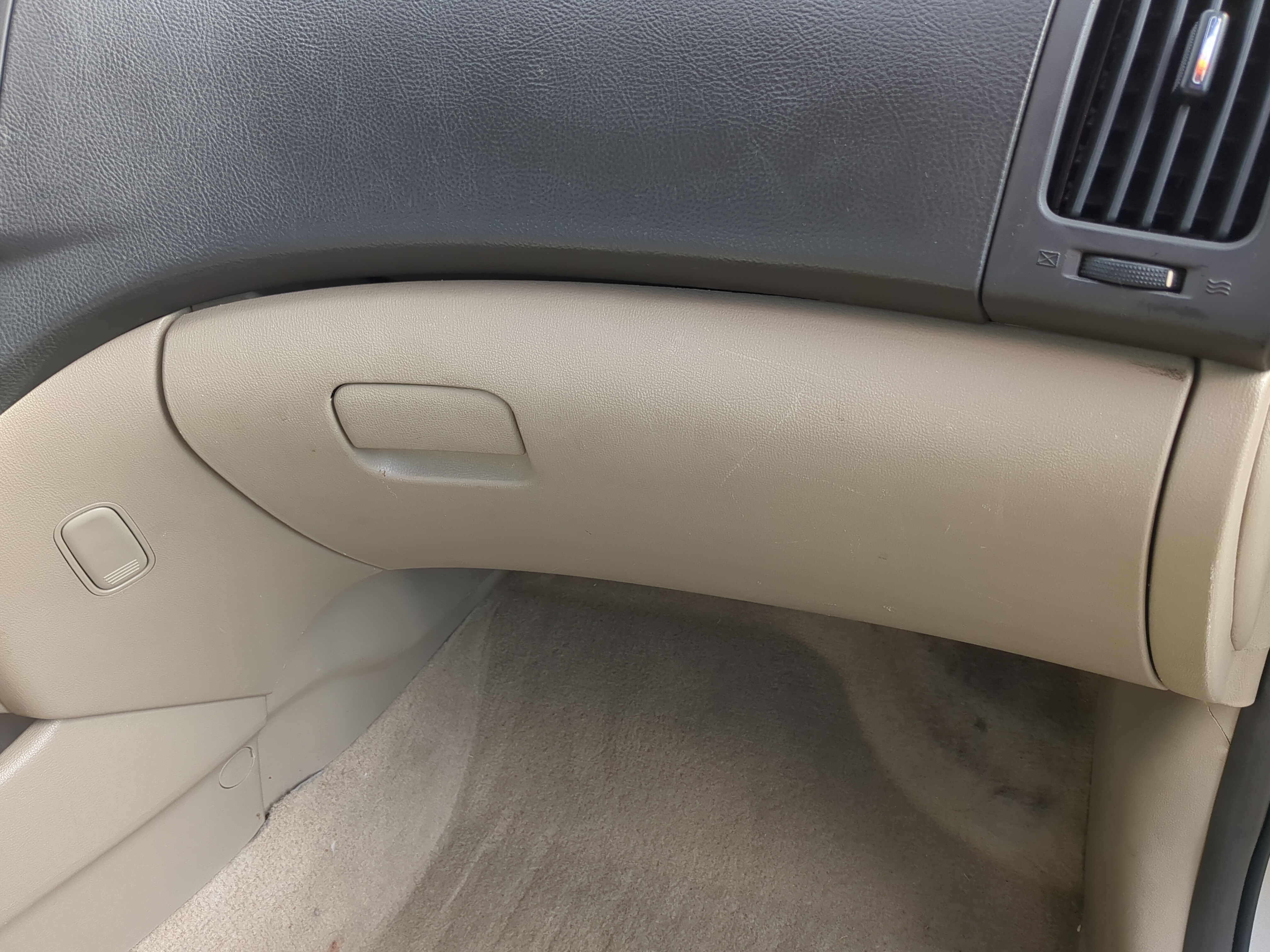 2007 Hyundai Elantra Passenger Glove Box Door Storage Compartment 1216887 - Oemusedautoparts1.com