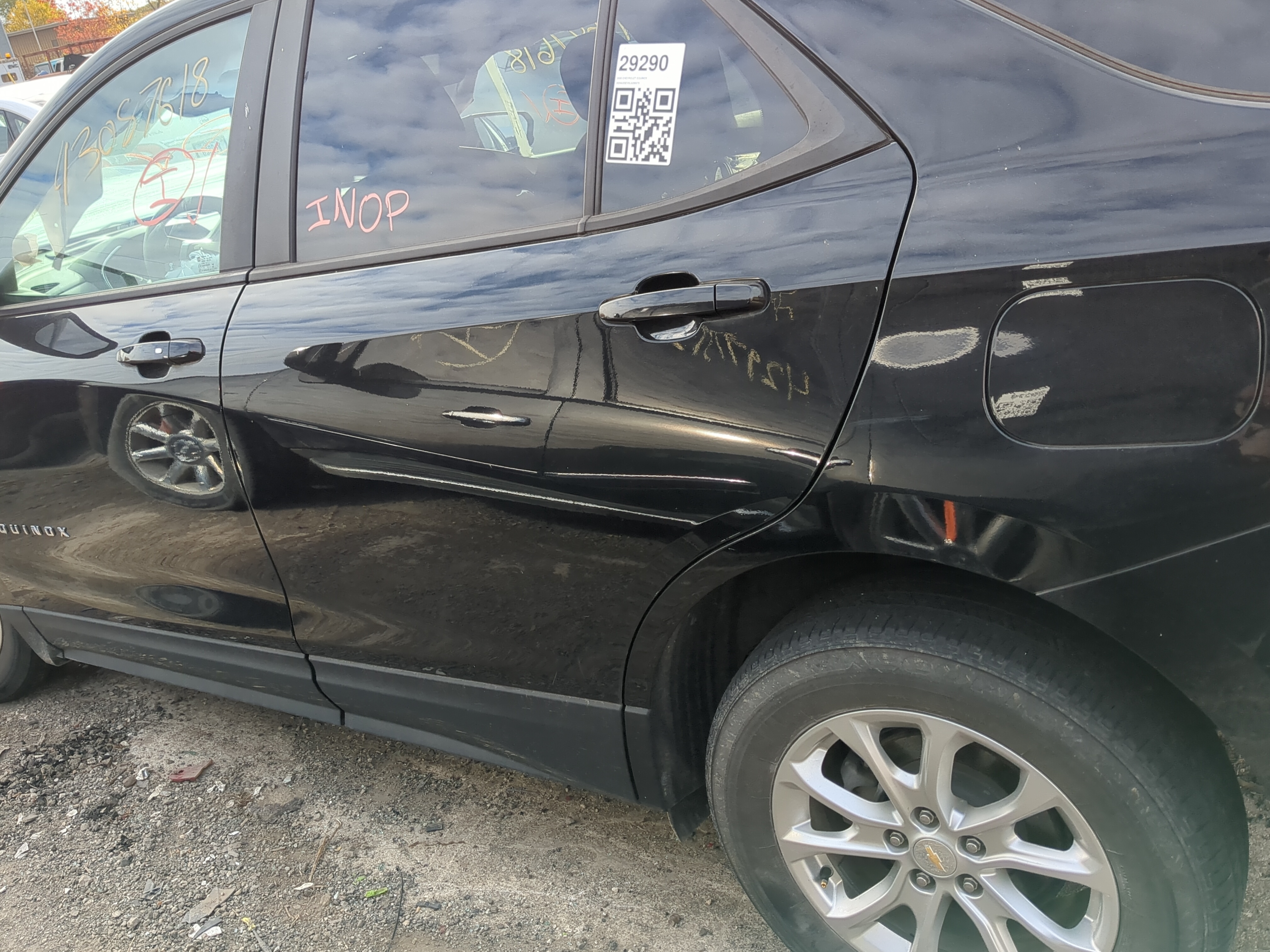 2018-2022 Chevrolet Equinox Driver Rear Door Oem 1217020 - Oemusedautoparts1.com