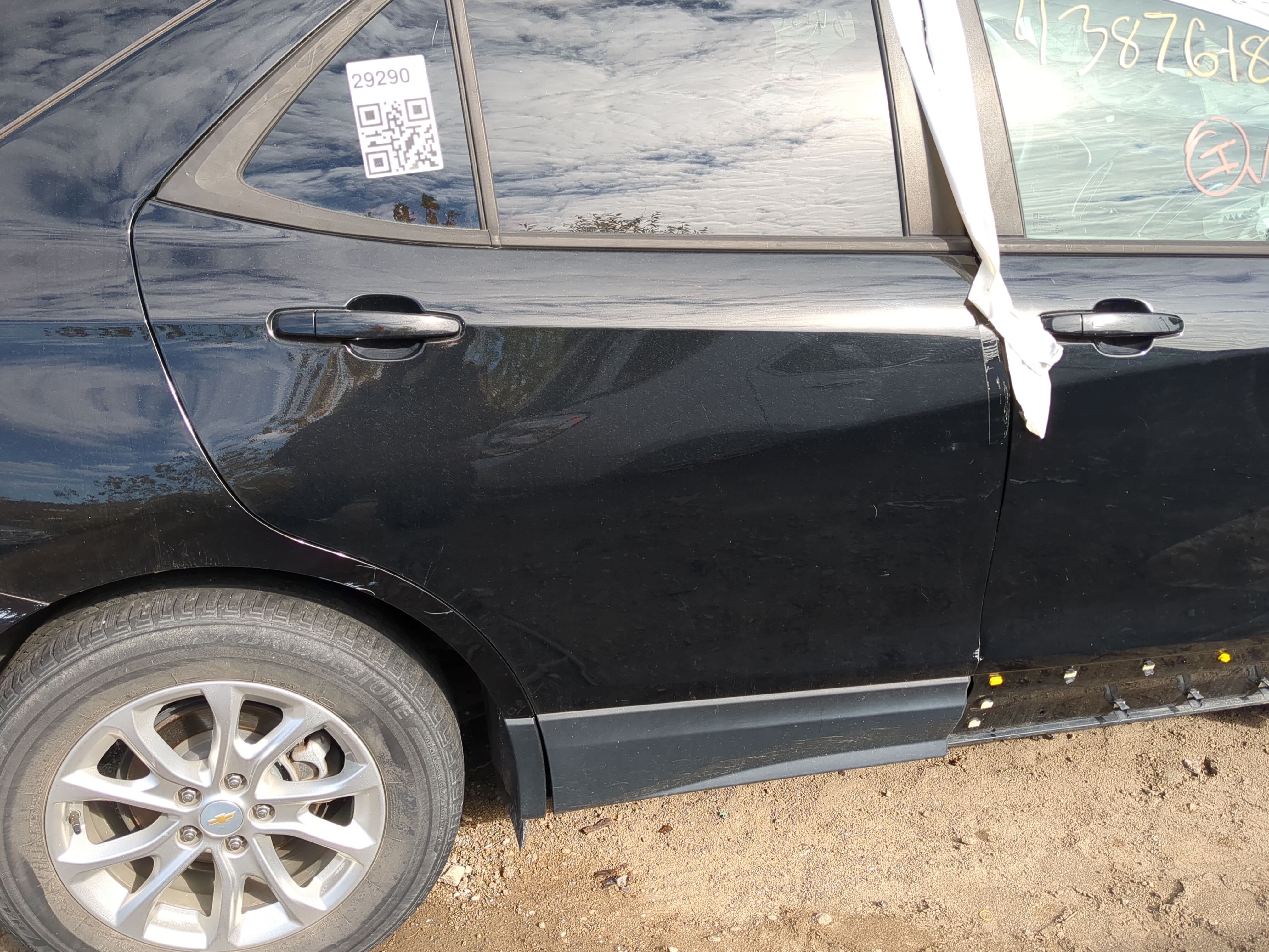 2018-2022 Chevrolet Equinox Passenger Rear Door Oem 1217021 - Oemusedautoparts1.com