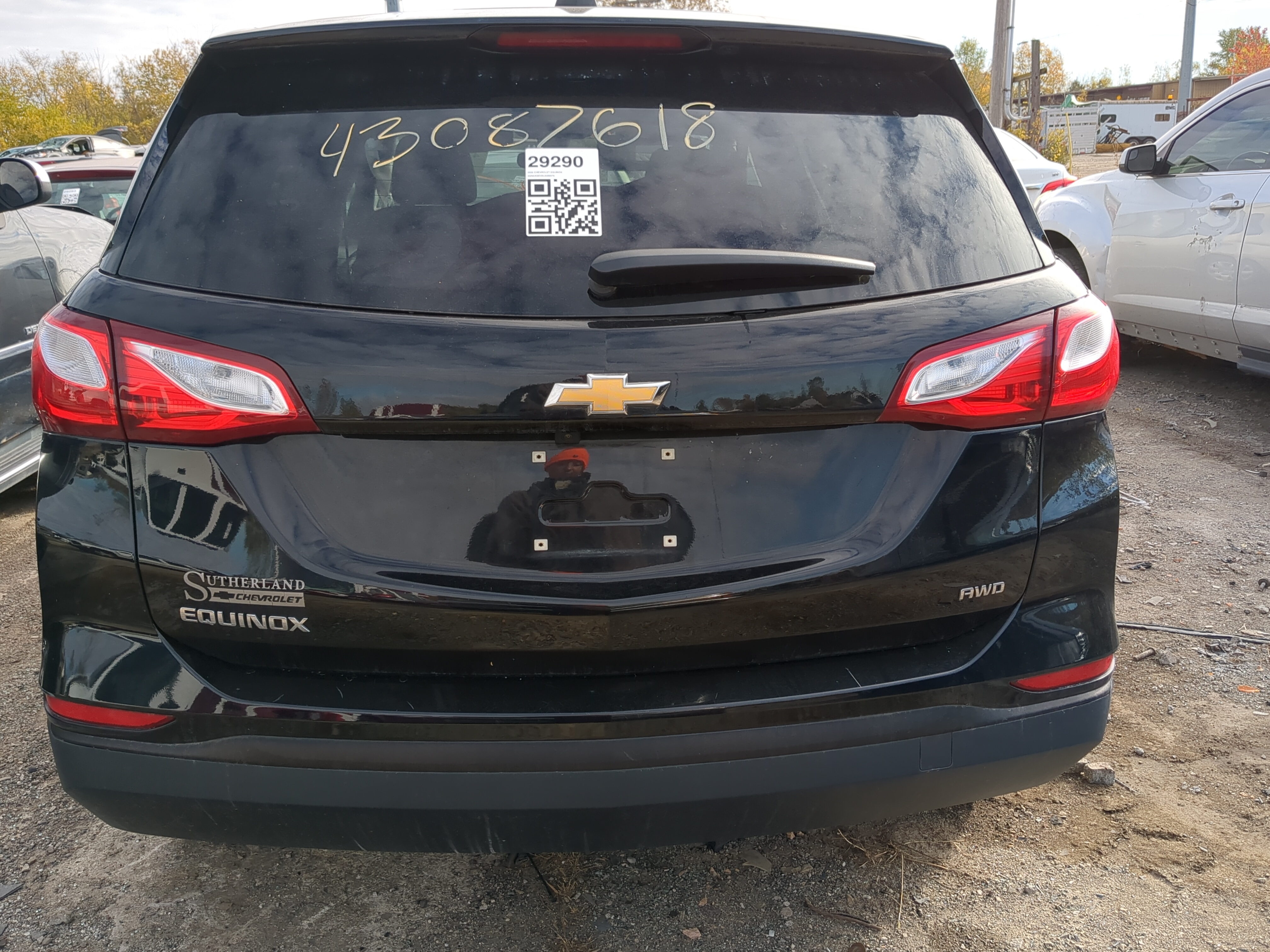 Picture of 2018-2022 Chevrolet Equinox Trunk/decklid/hatch/tailgate Oem 1217029