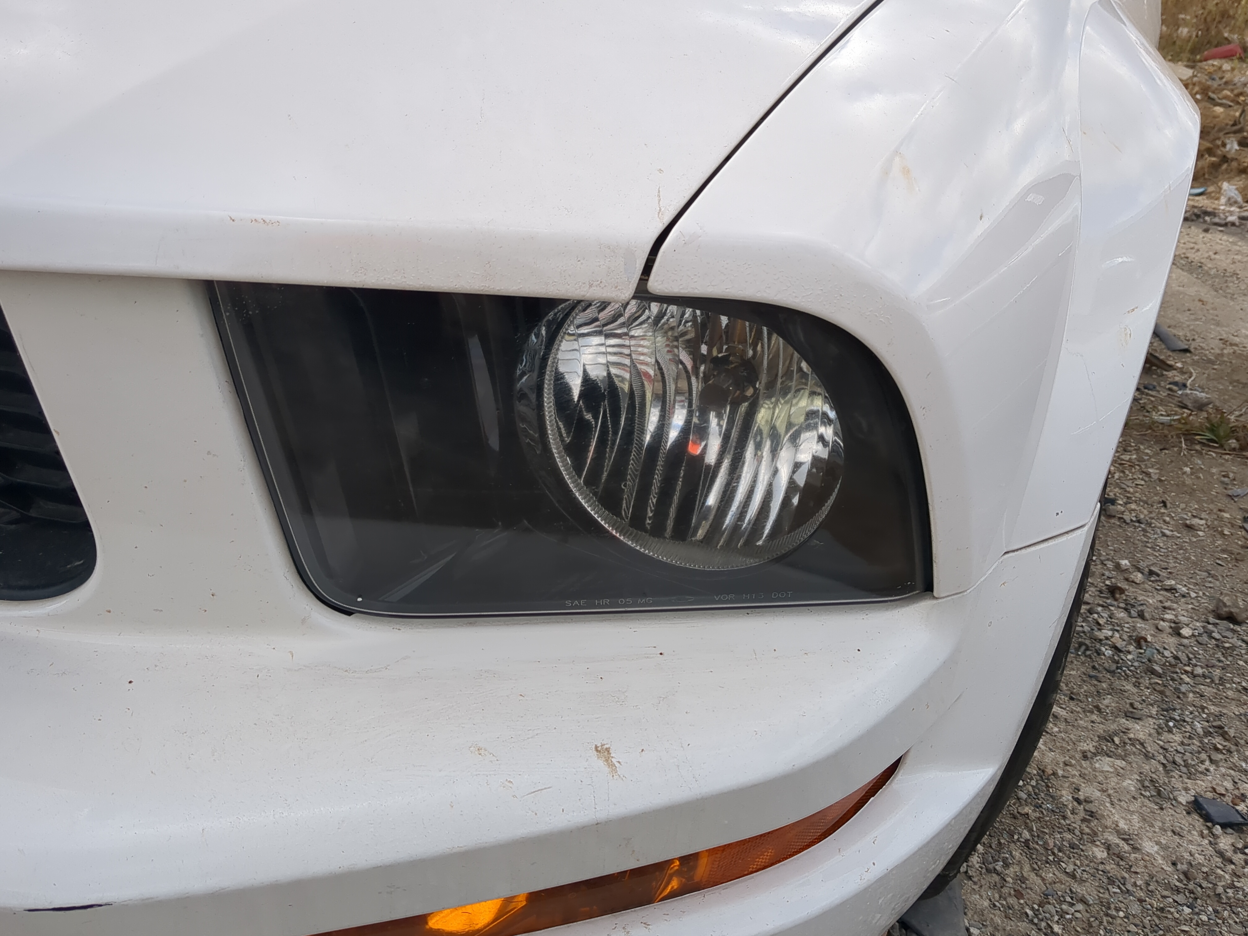 2007-2009 Ford Mustang Driver Left Oem Head Light Headlight Lamp 1217168 - Oemusedautoparts1.com