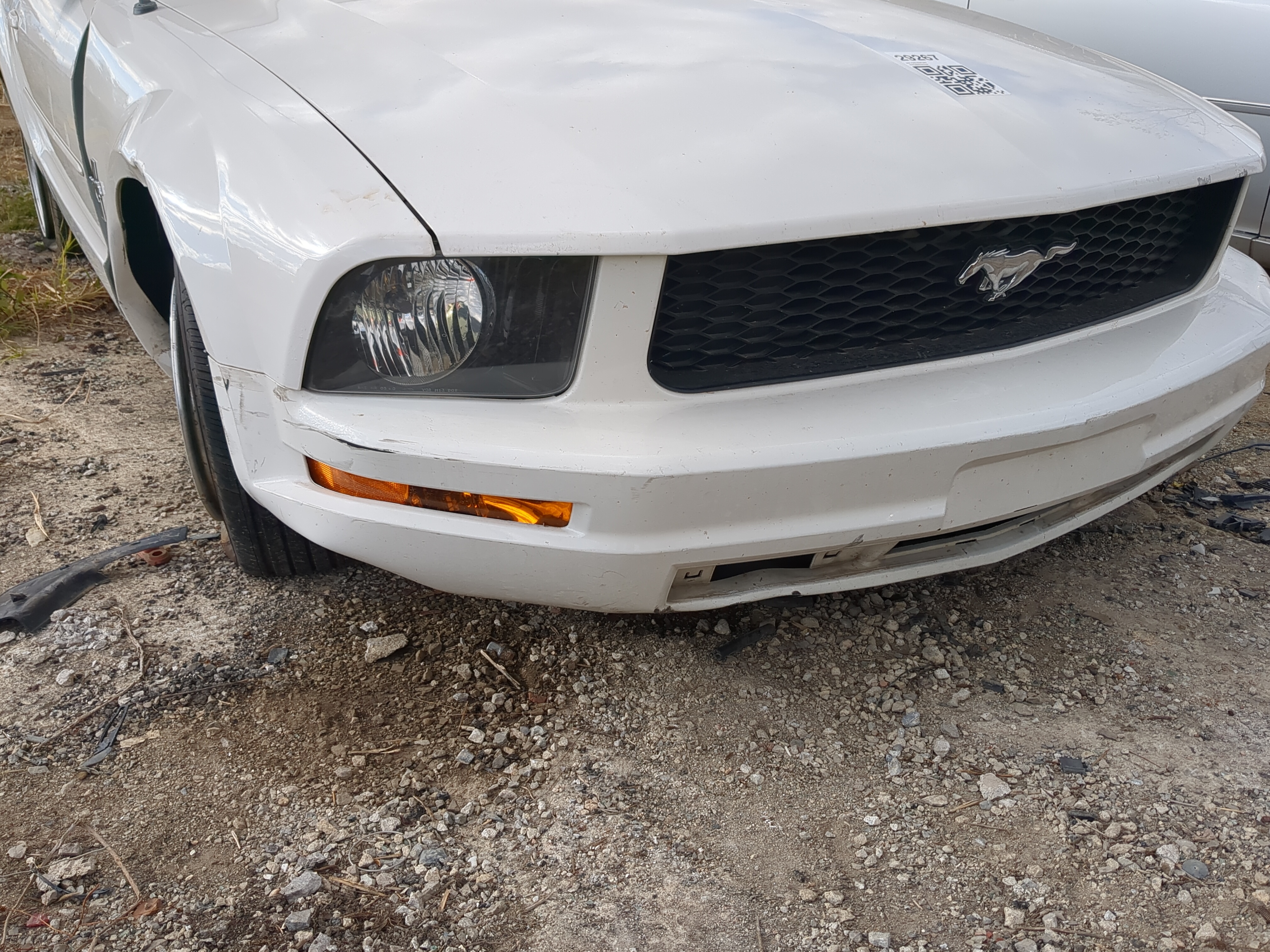 2005-2009 Ford Mustang Front Bumper - Oem 1217234 - Oemusedautoparts1.com