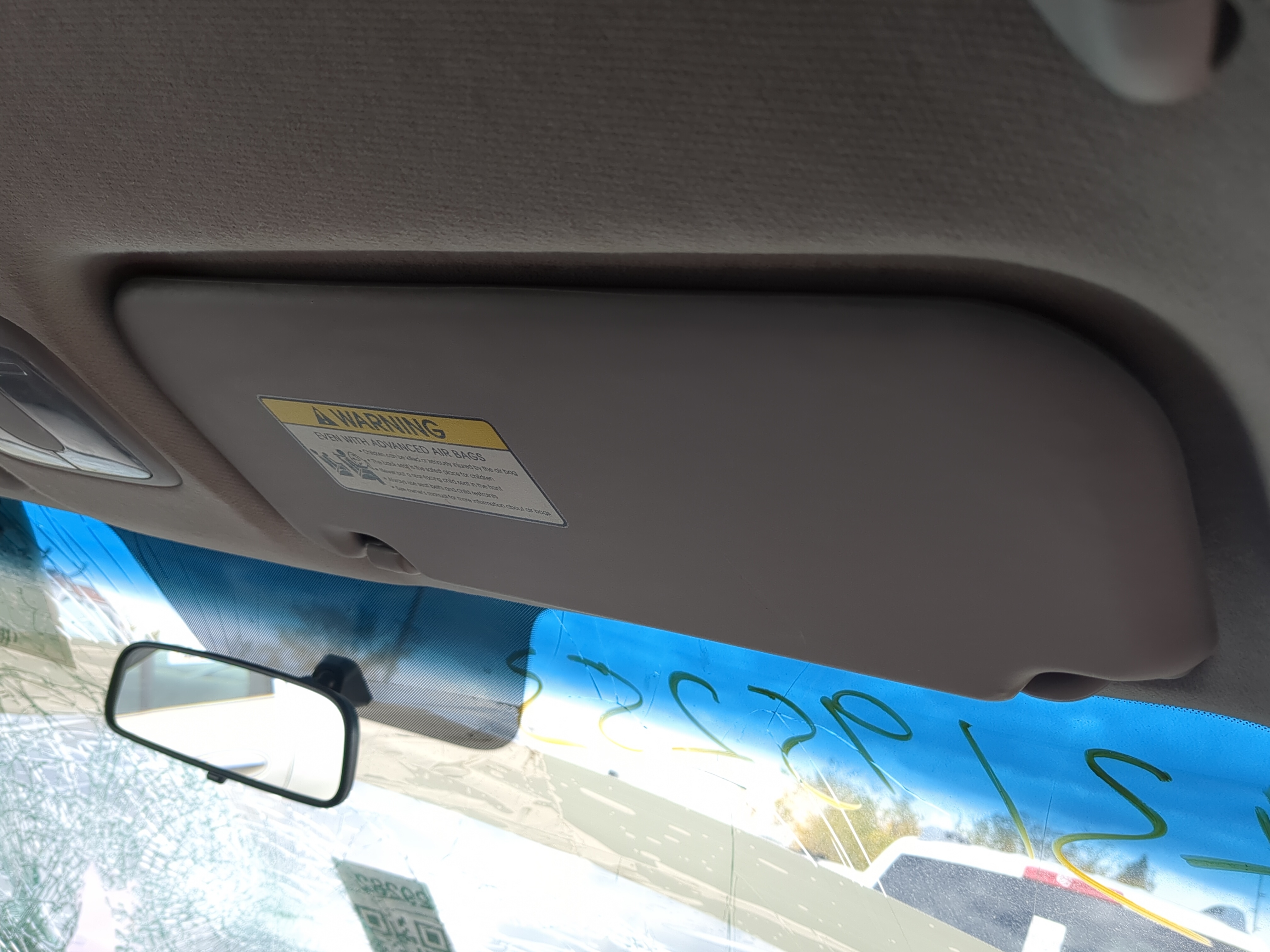 Picture of 2010-2013 Kia Soul Passenger Sun Visor Mirror Right Sunvisor 1217324