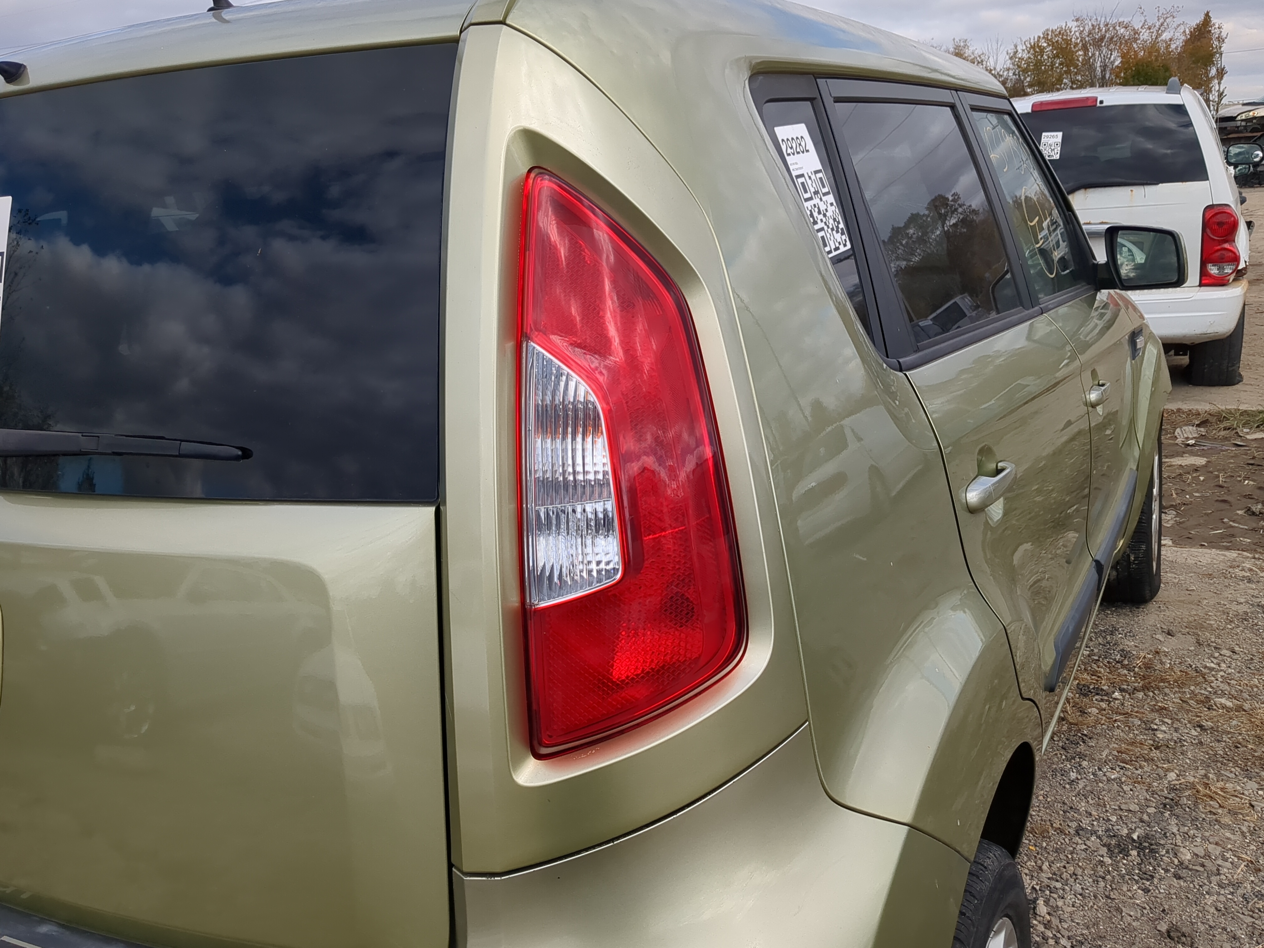 2012-2013 Kia Soul Passenger Right Side Tail Light Taillight Oem 1217448 - Oemusedautoparts1.com