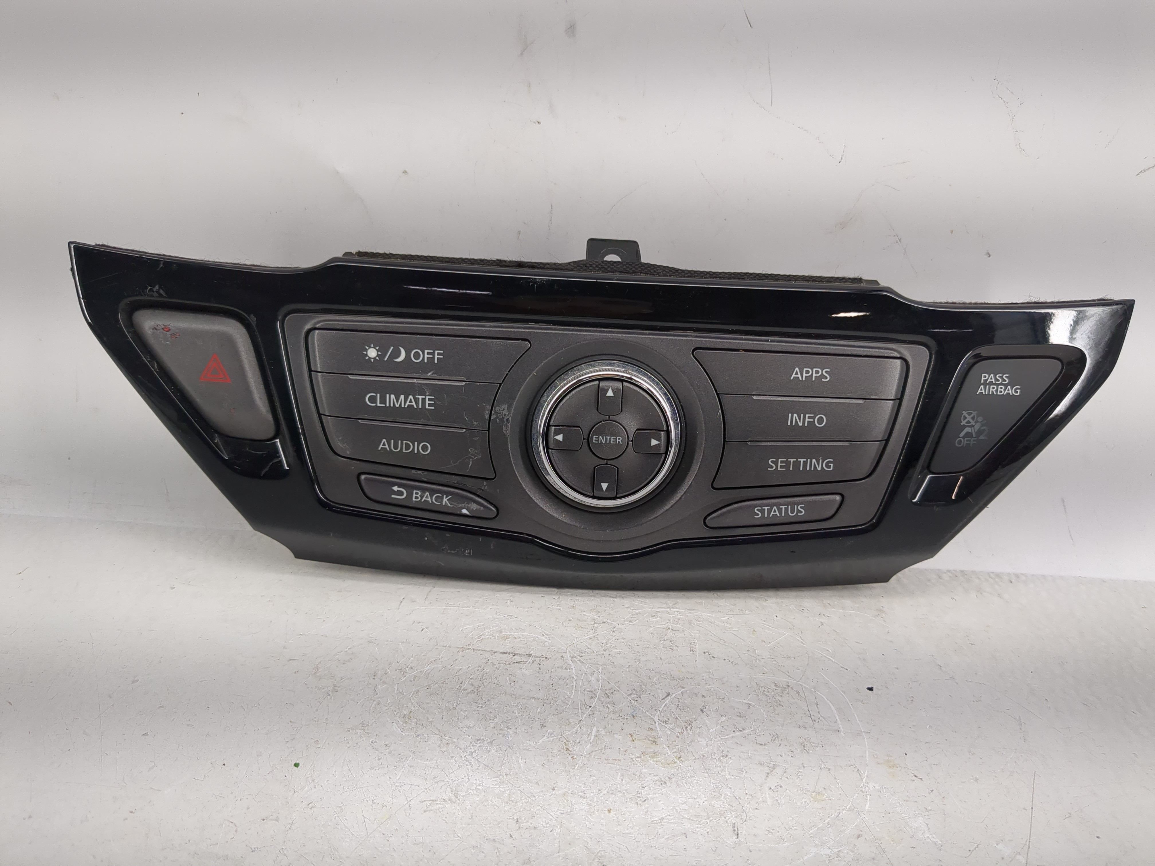 2017 Nissan Pathfinder Ac Heater Roof Climate Control Temperature Oem 1217468 - Oemusedautoparts1.com