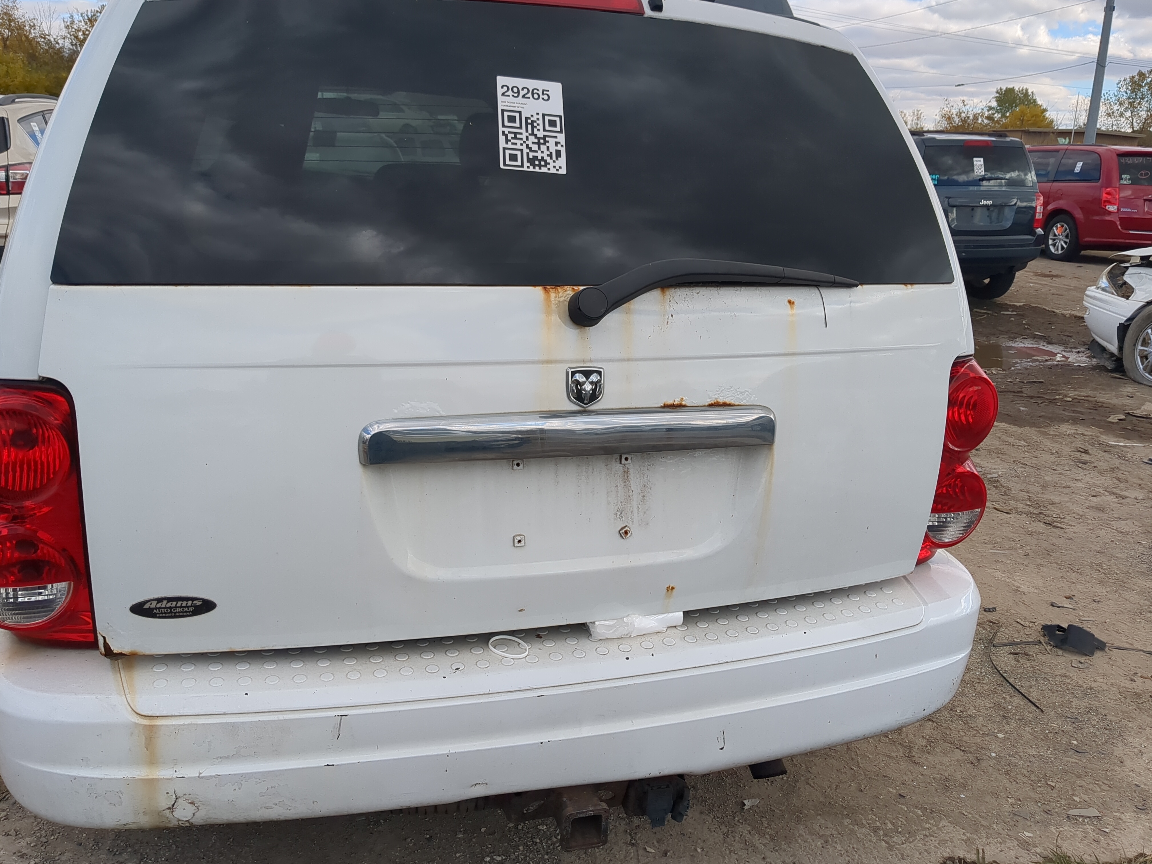 Picture of 2006-2009 Dodge Durango Trunk/decklid/hatch/tailgate Oem 1217623