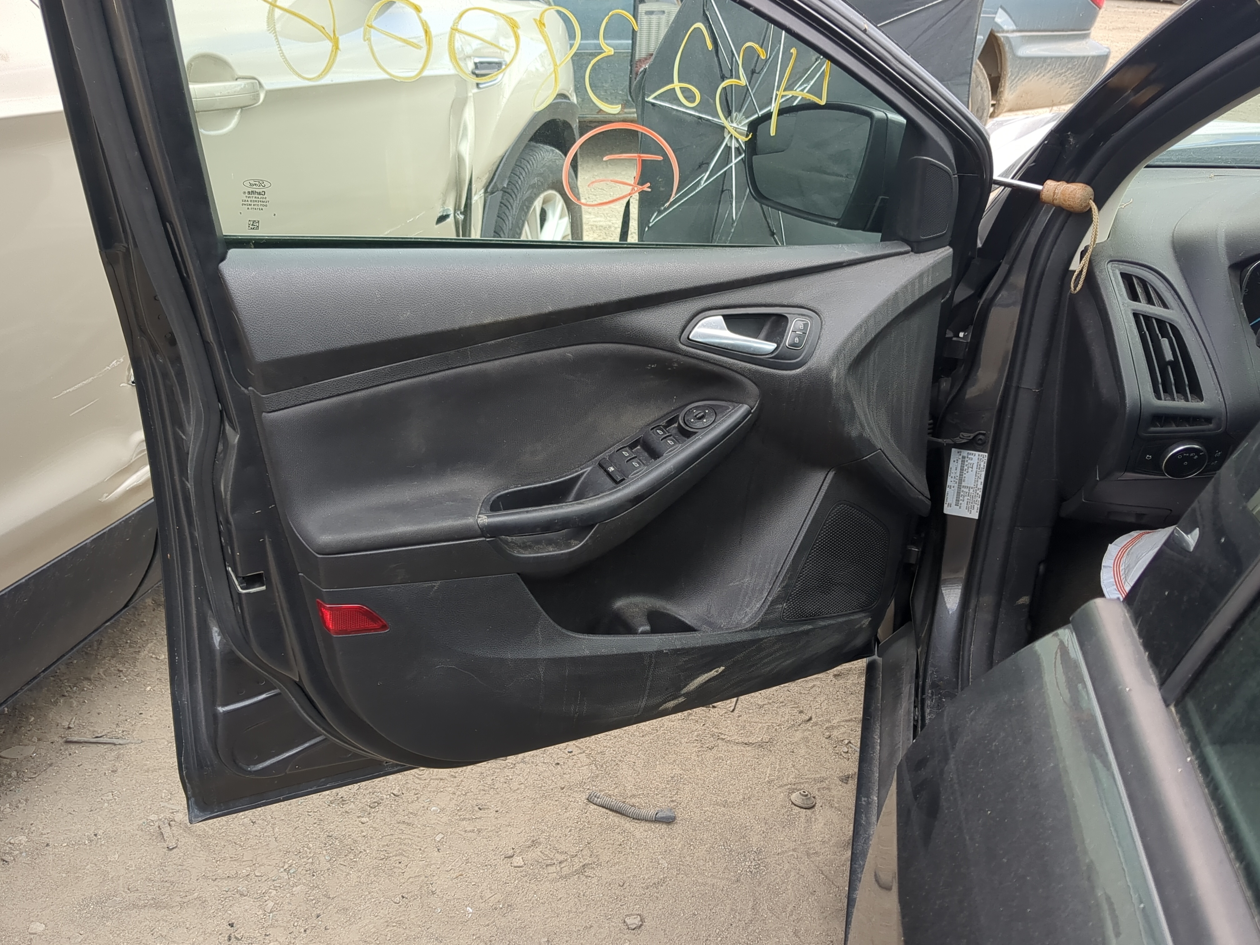 Picture of 2015 Ford Focus Front Left Driver Interior Door Panel Trim 1217770