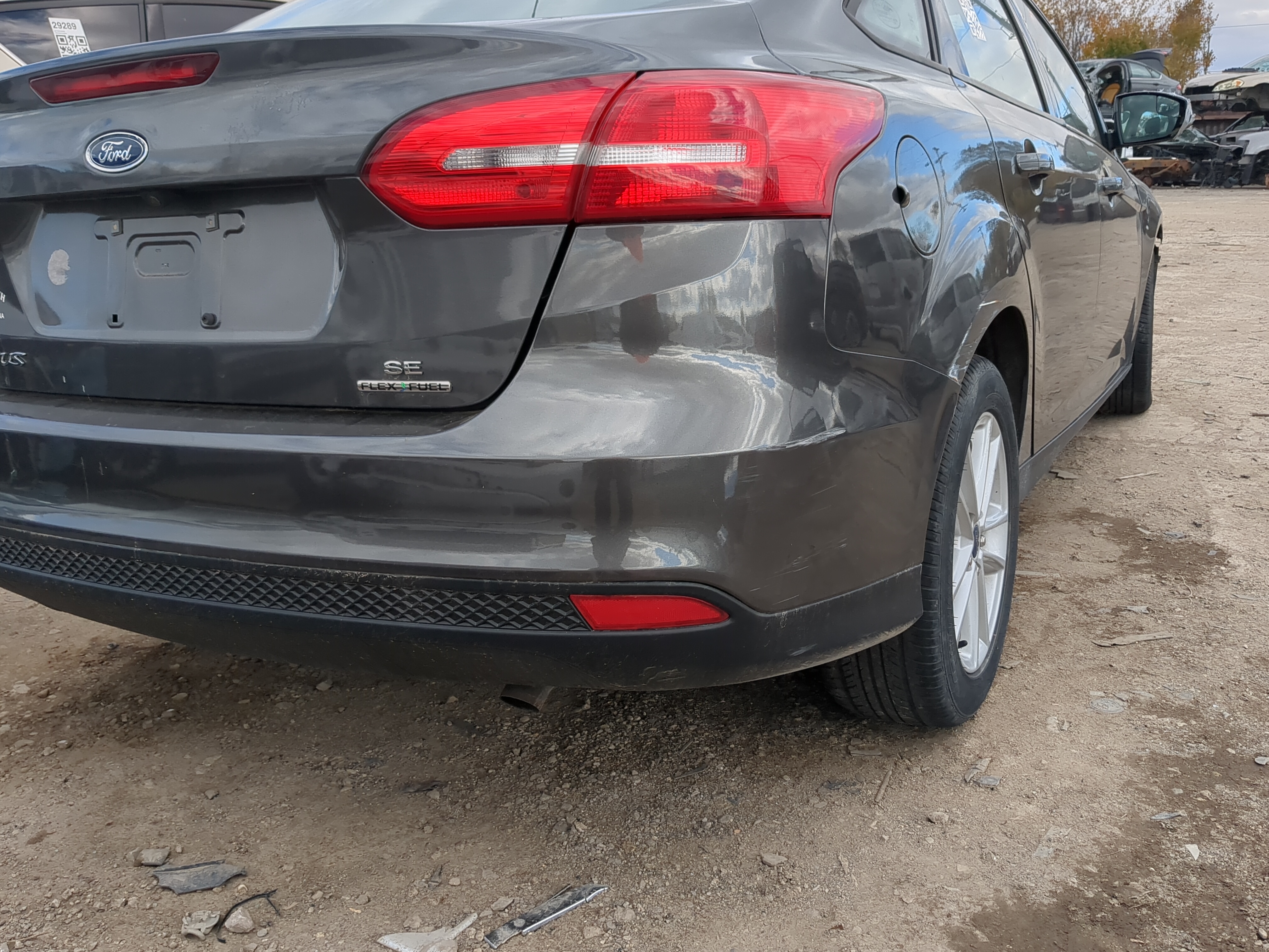 2015-2018 Ford Focus Rear Bumper Assembly Oem 1217802 - Oemusedautoparts1.com