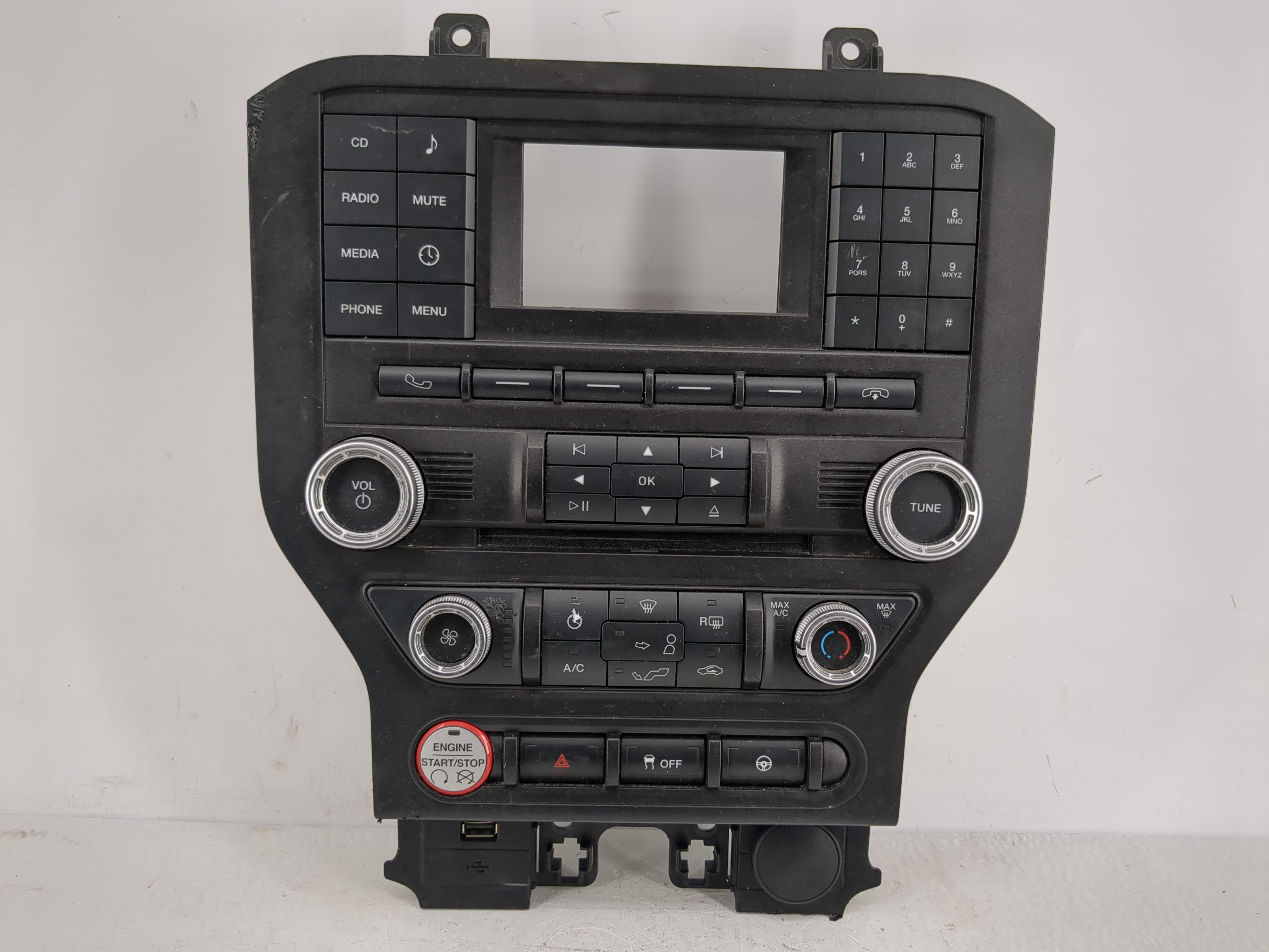 2017 Ford Mustang Ac Heater Roof Climate Control Temperature Oem 1217897 - Oemusedautoparts1.com