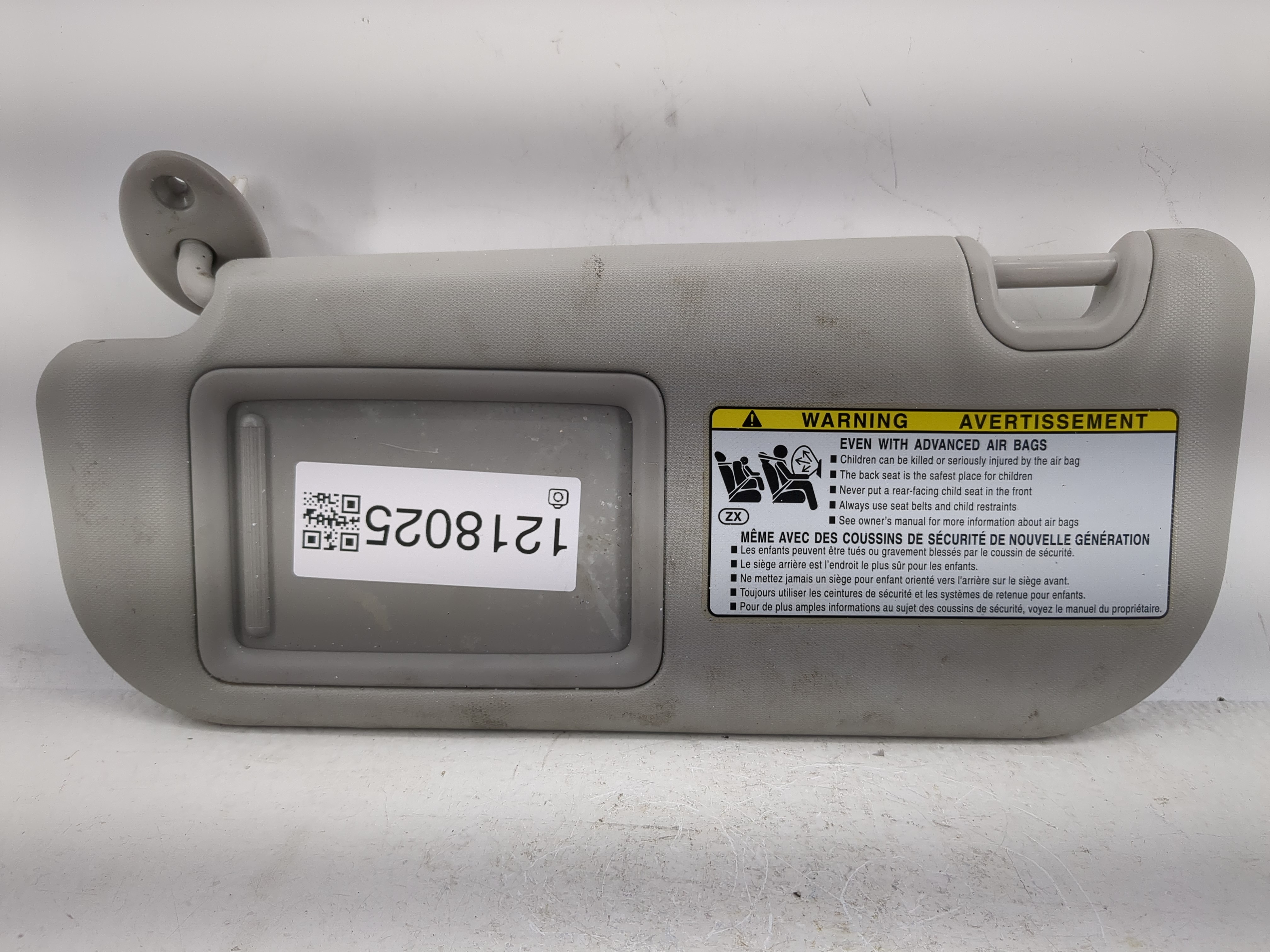 2019-2022 Toyota Rav4 Driver Sun Visor Mirror Left Sunvisor Grey 1218025 - Oemusedautoparts1.com