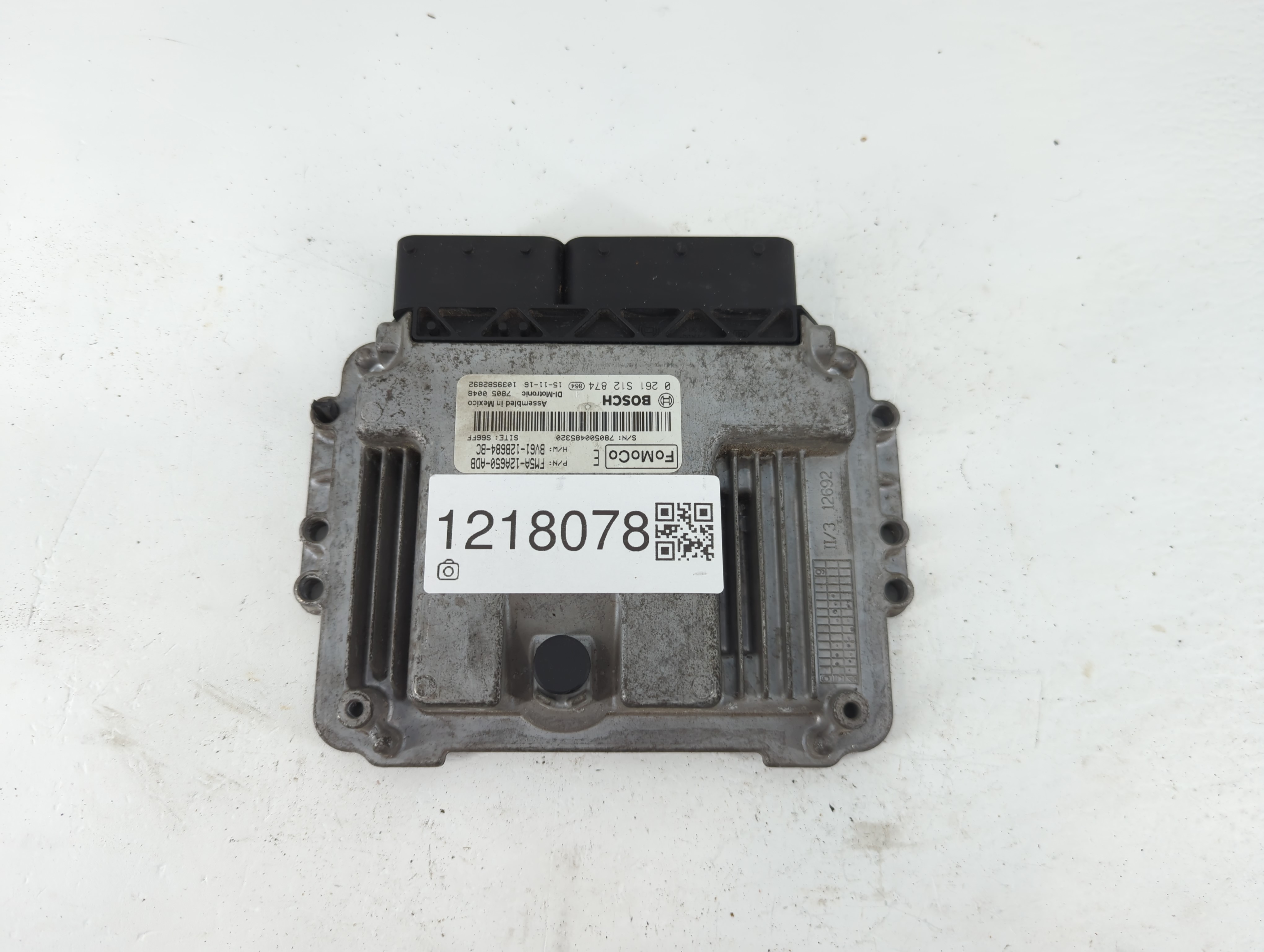 2013-2018 Ford Focus Engine Control Computer Ecu Pcm Ecm Pcu Oem 1218078 - Oemusedautoparts1.com