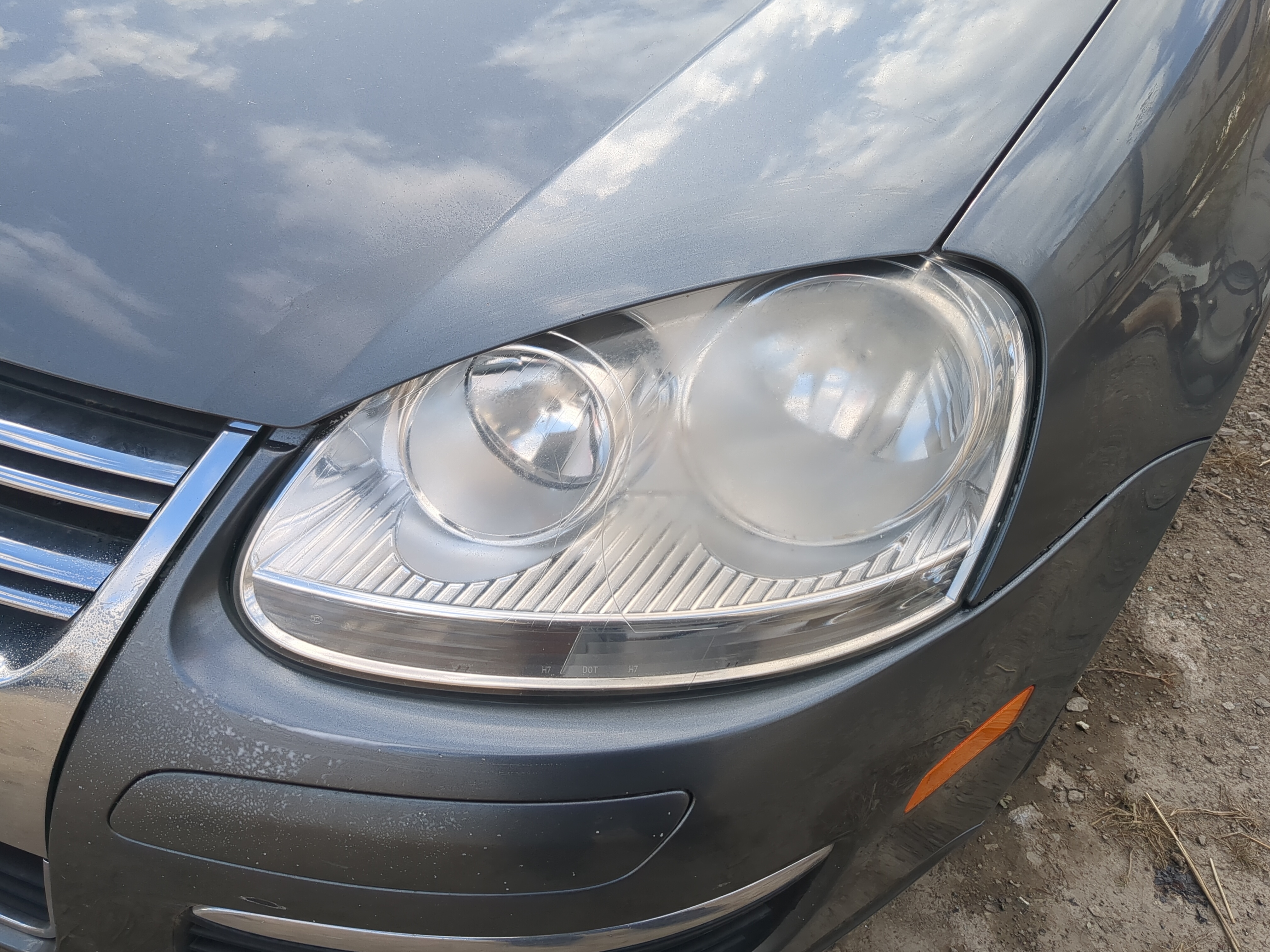 2005-2010 Volkswagen Jetta Driver Left Oem Head Light Headlight Lamp 1218294 - Oemusedautoparts1.com