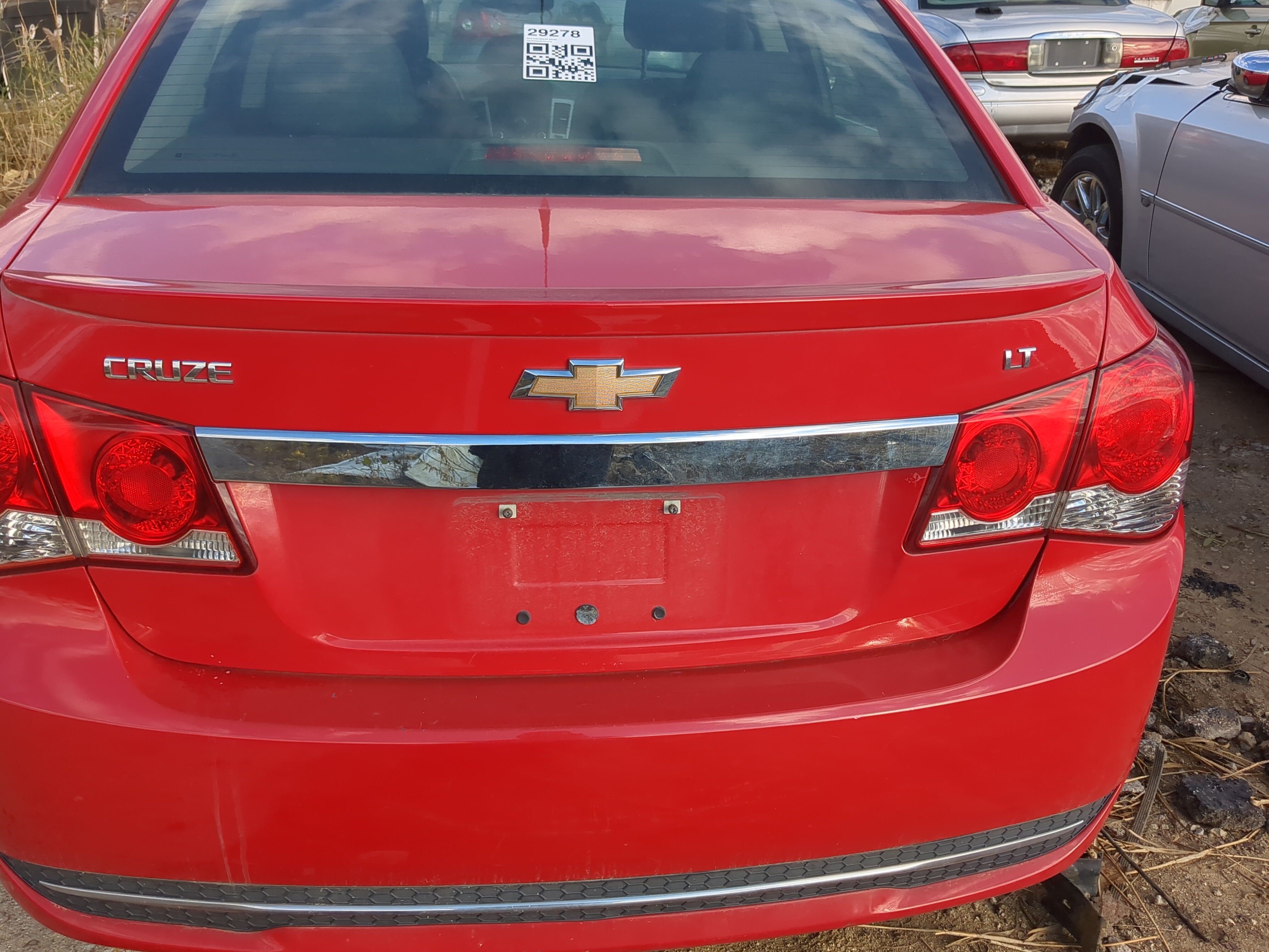2011-2016 Chevrolet Cruze Trunk/decklid/hatch/tailgate Oem 1218594 - Oemusedautoparts1.com