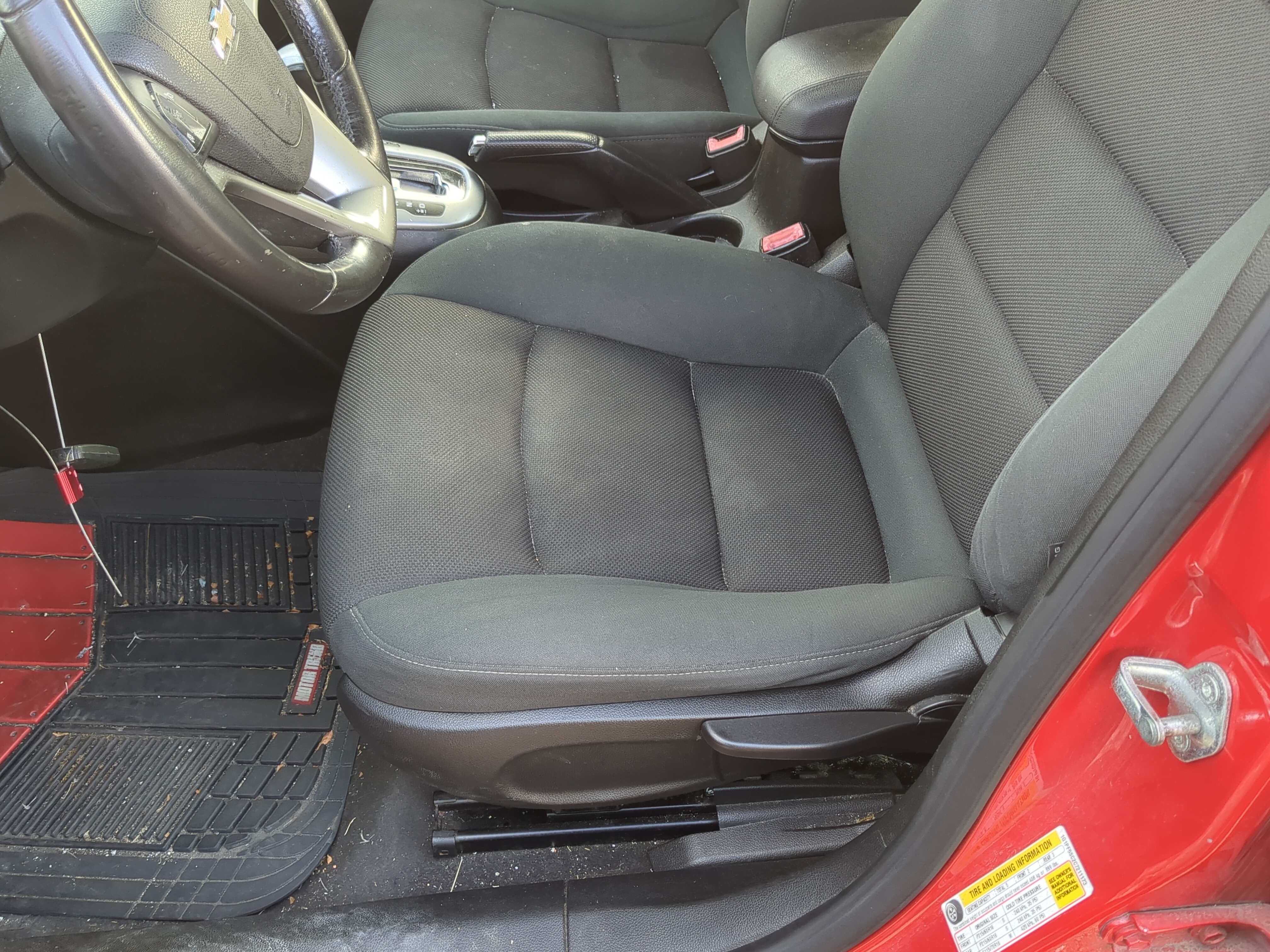 2012-2016 Chevrolet Cruze Driver Front Seat Oem 1218636 - Oemusedautoparts1.com