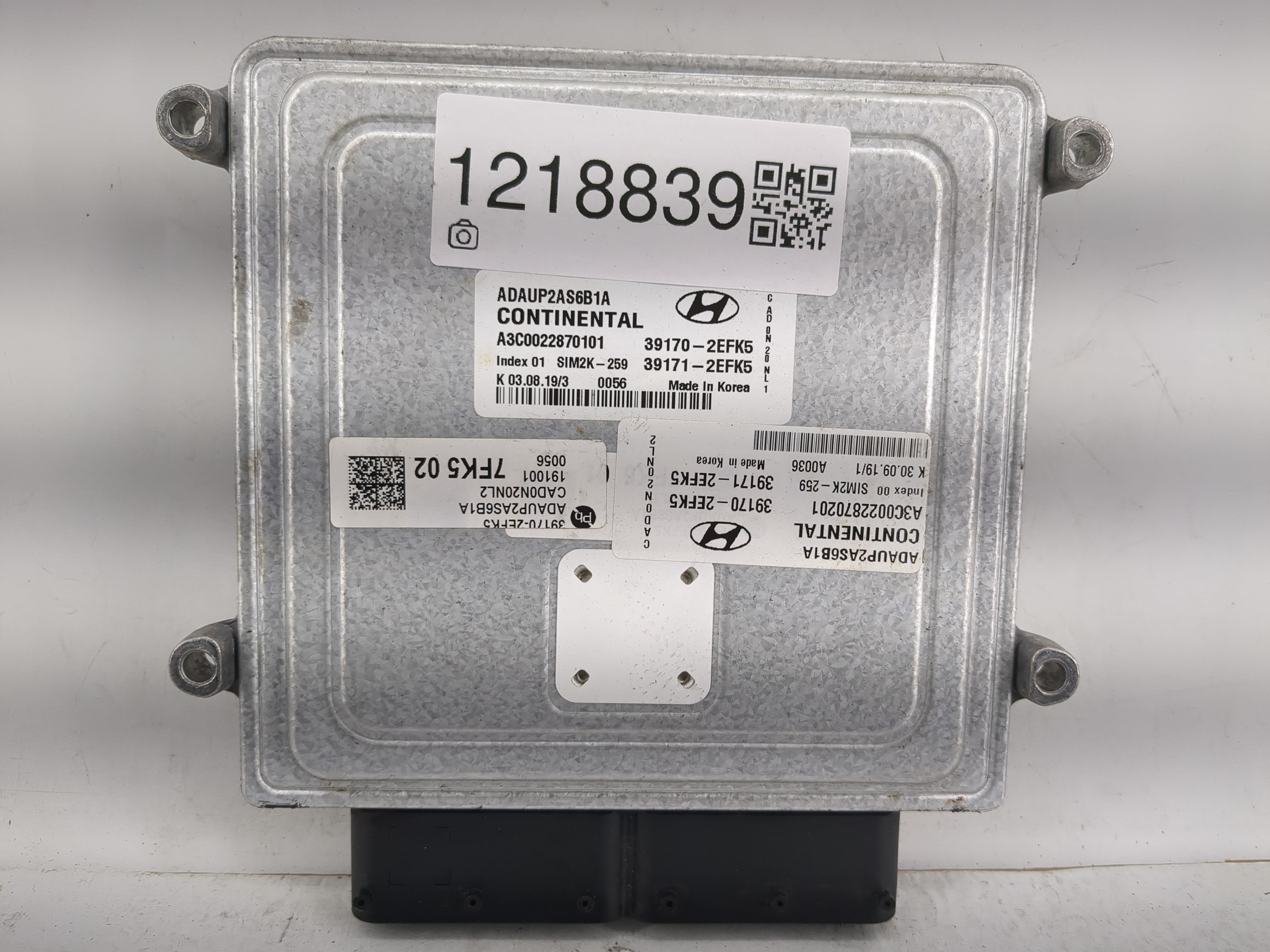 Hyundai Elantra Engine Control Computer Ecu Pcm Ecm Pcu Oem 1218839 - Oemusedautoparts1.com