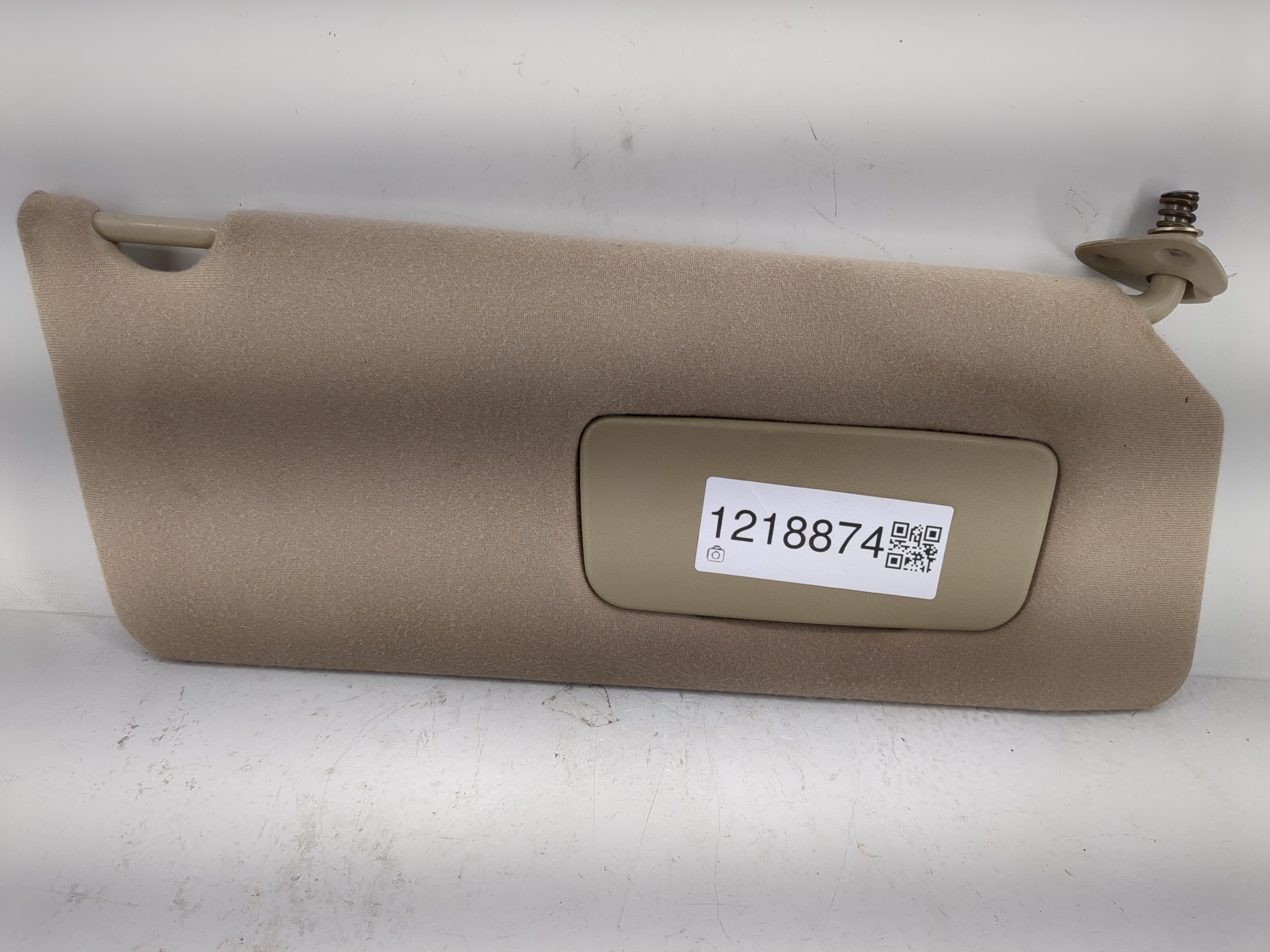 2002-2006 Toyota Camry Passenger Sun Visor Mirror Right Sunvisor Beige 1218874 - Oemusedautoparts1.com