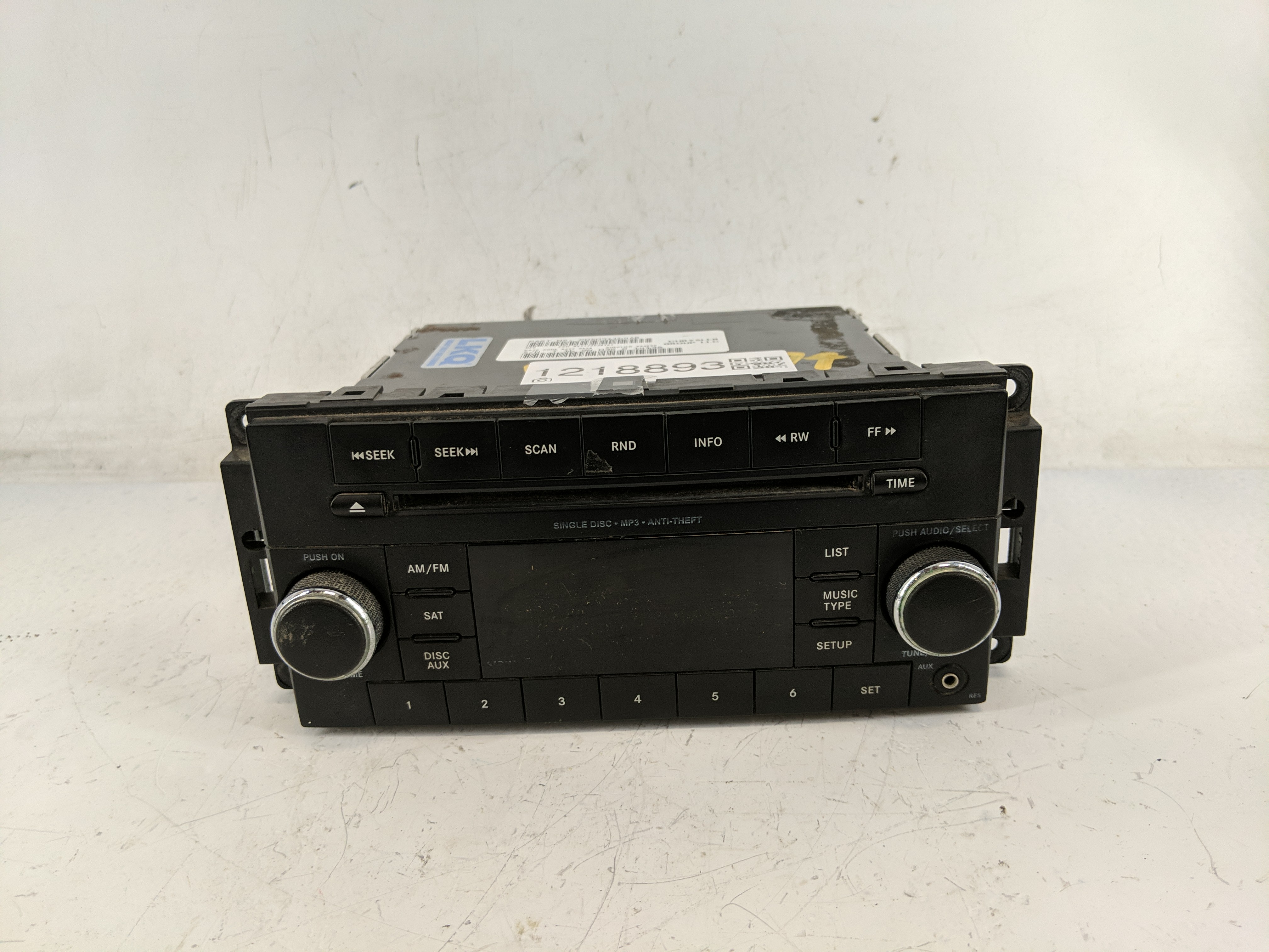 Dodge Ram 1500 Am Fm Cd Player Radio Receiver 1218893 - Oemusedautoparts1.com