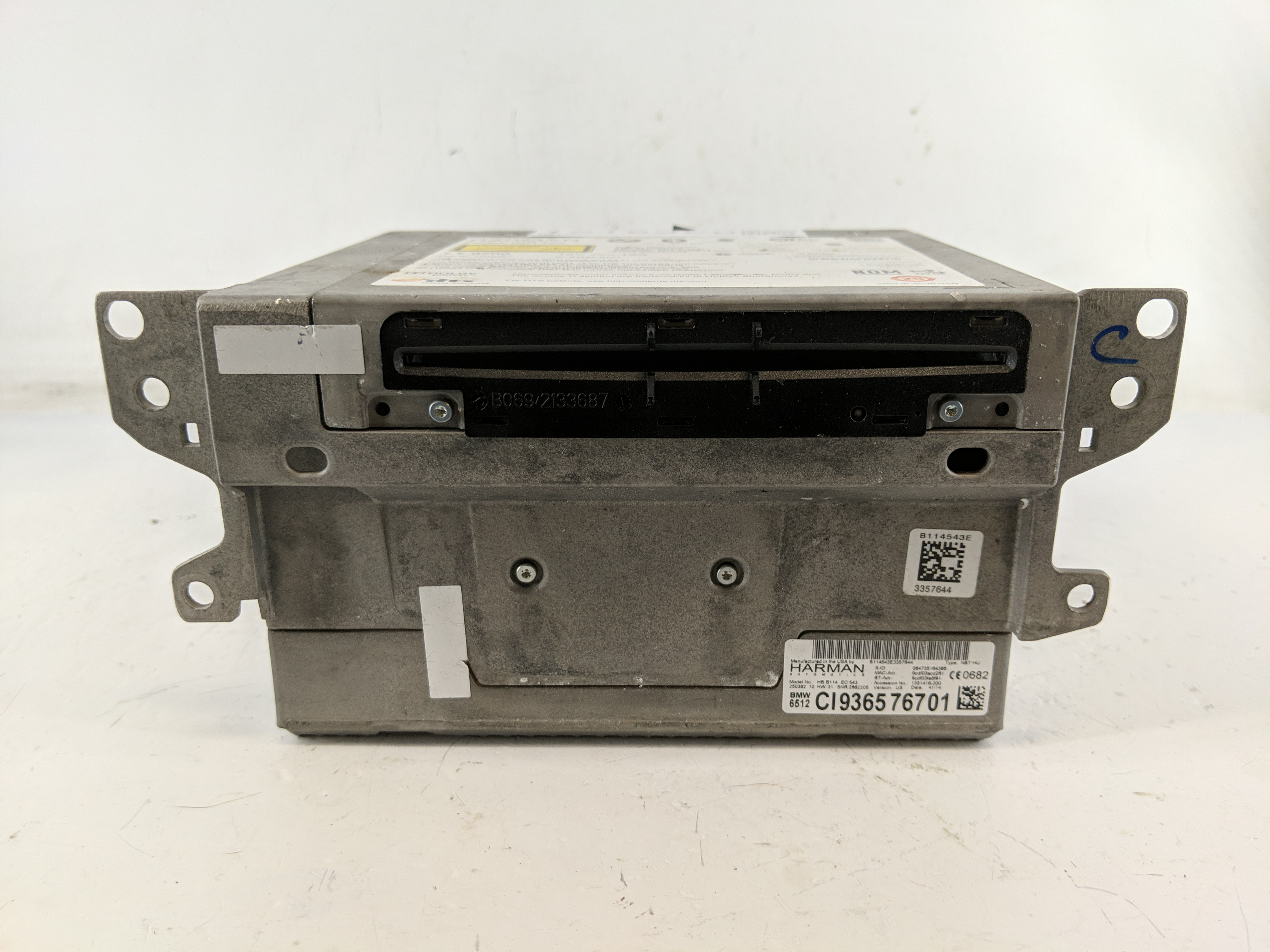 2014-2015 Bmw 328i Am Fm Cd Player Radio Receiver 1218898 - Oemusedautoparts1.com